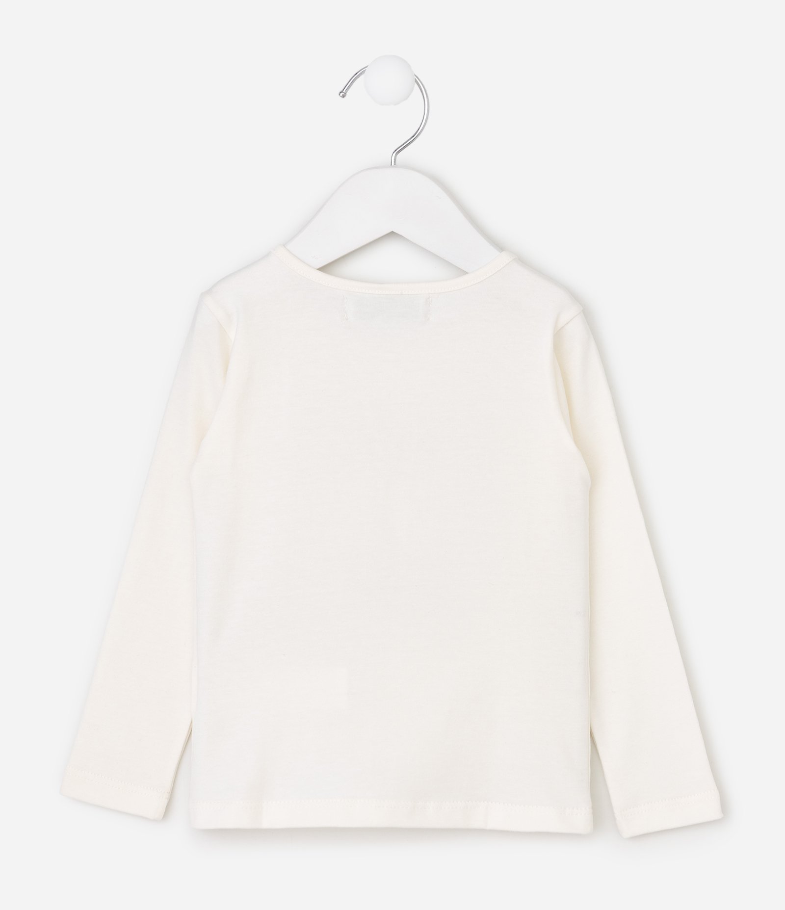 Blusa Relaxed em Algodão com Laços Infantil - Tam 1 a 6 Anos Bege 3