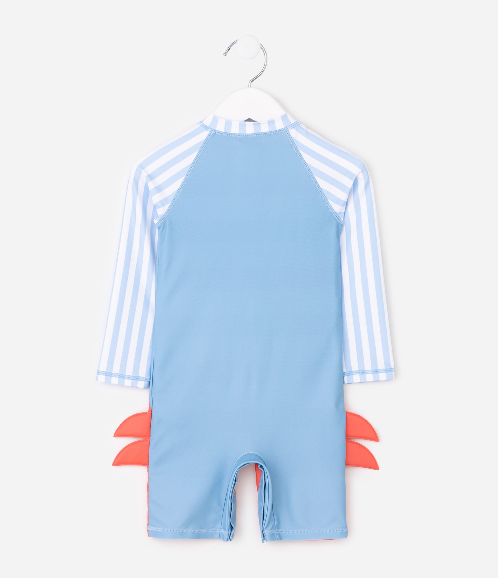 Macacão Praia Infantil Accessories Estampa Caranguejo com Detalhes 3D Tam 1 a 4 Anos Multicores 2
