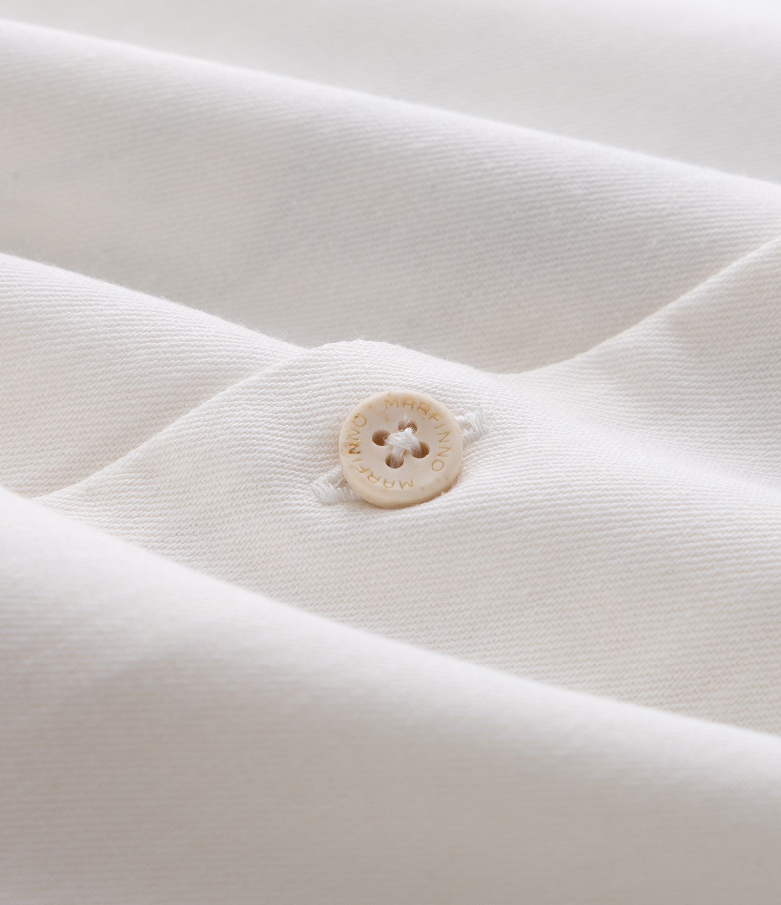 Camisa Boxy em Sarja com Bordado de Arruda Branco 6