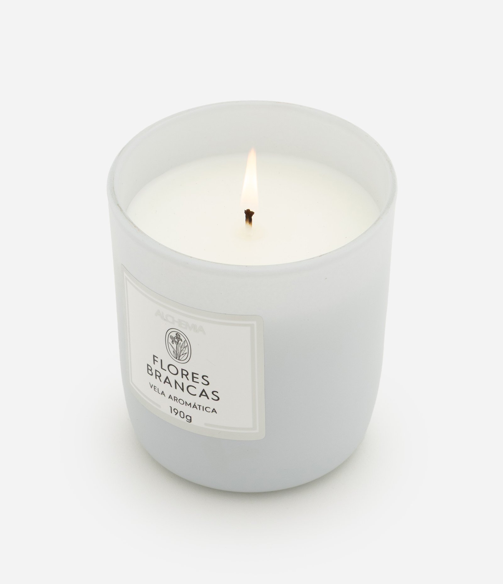 Vela Aromática Flores Brancas Alchemia 190g 2