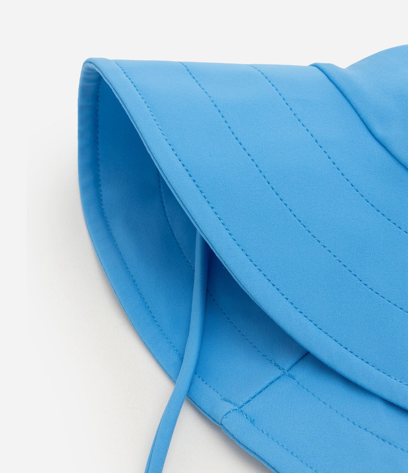 Chapéu Bucket Infantil com Aba Ampla e Cordão Ajustável - Tam Único Azul 2