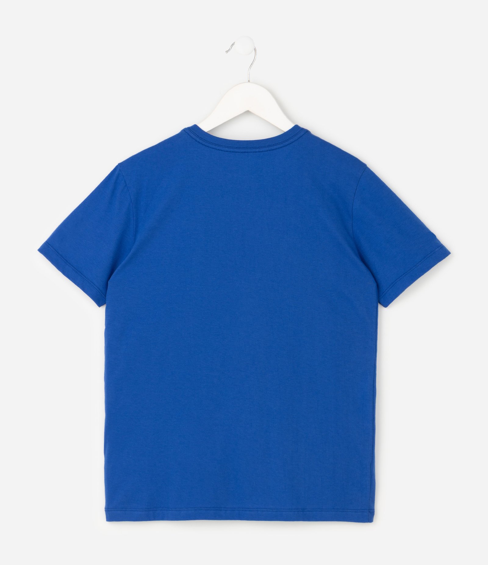 Camiseta Infantil Comfort com Lettering Brasil em Relevo – Tam 5 a 14 Anos Azul 2