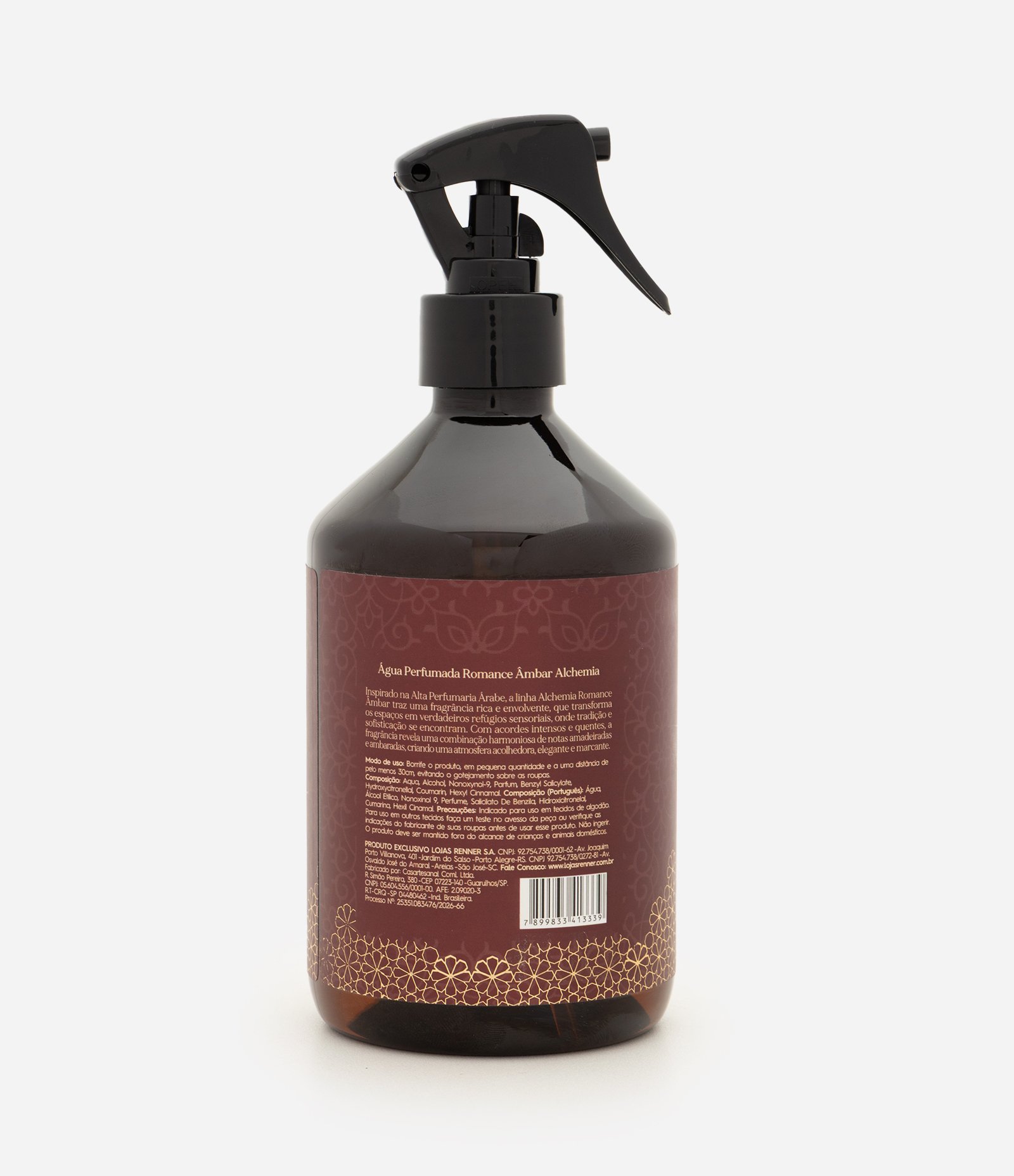 Água Perfumada Romance Âmbar Alchemia 500ml 2