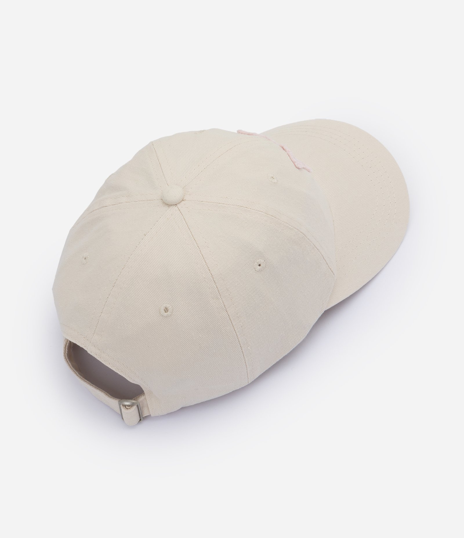 Boné Infantil Em Algodão Com Aplique Bordado Borboleta - Tam Único Branco 2