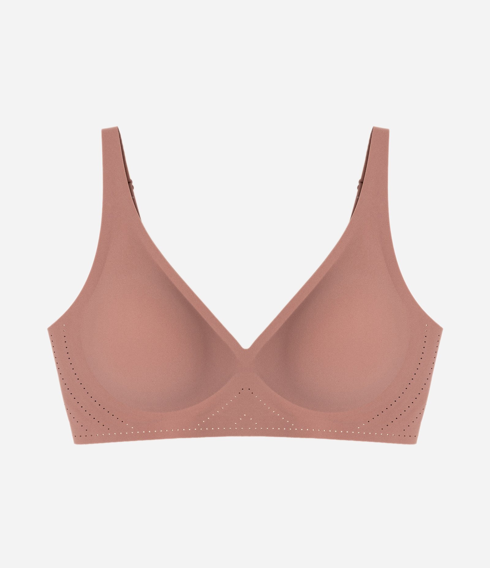 Sutiã Comfort Slim com Bojo Removível Fita Up Bege 1