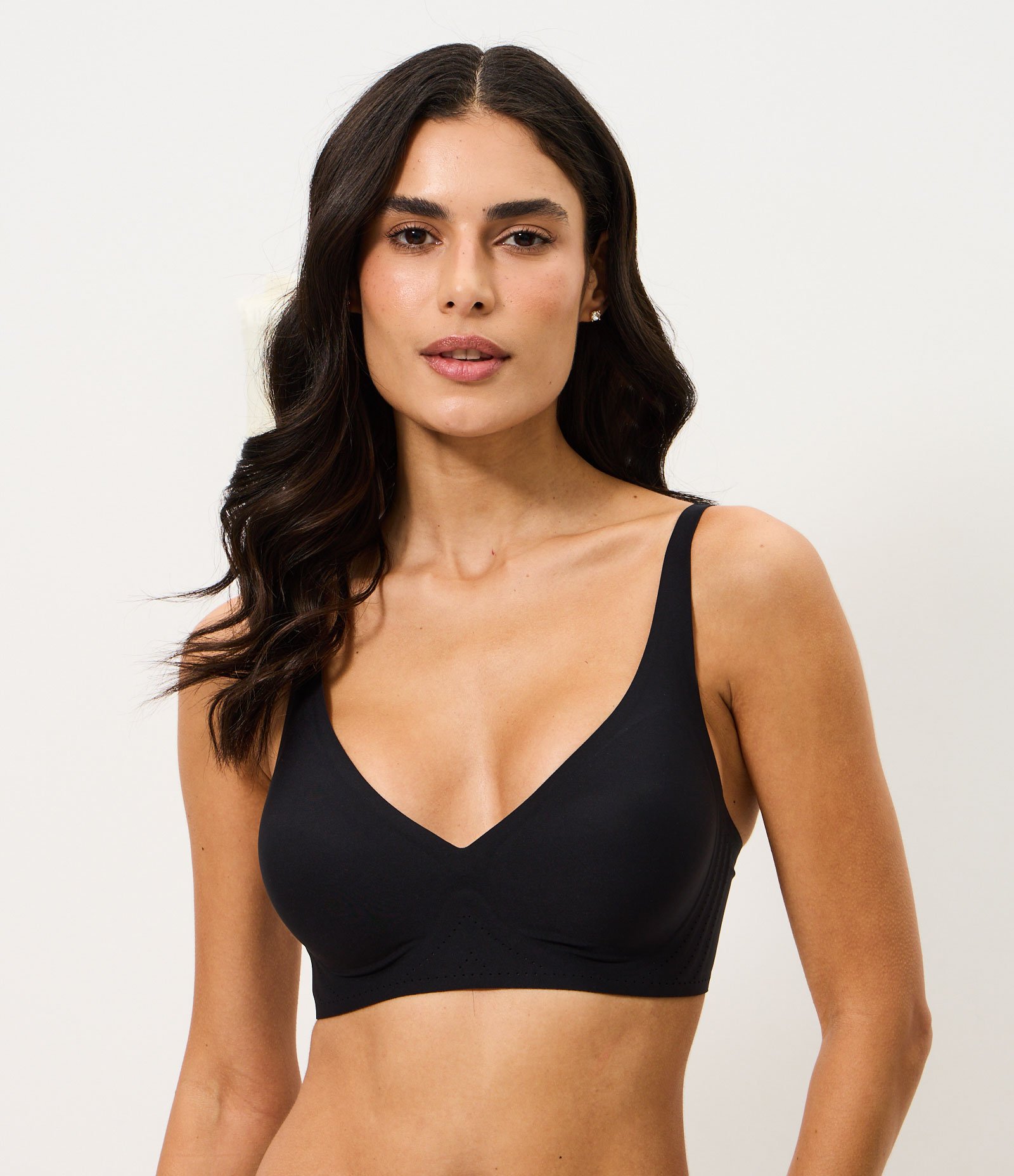 Sutiã Comfort Slim com Bojo Removível Toda Up Preto 1