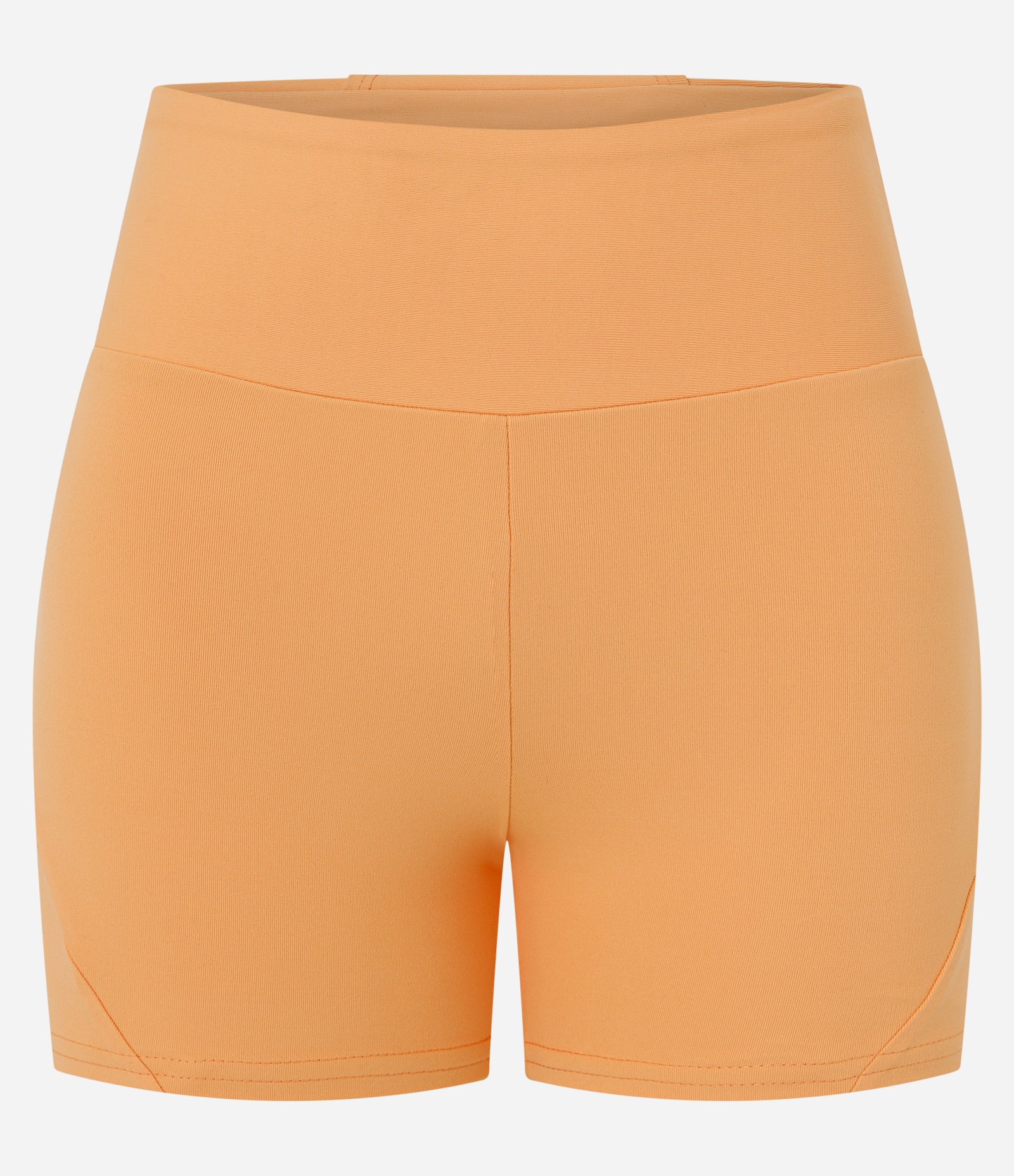 Bermuda Esportiva Crossfiteira com Porta Camiseta Laranja 4