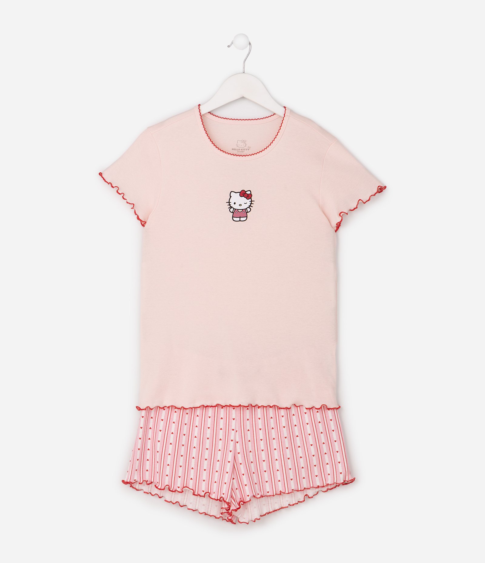 Pijama Infantil Ribana Hello Kitty - Tam 5 a 16 Anos Rosa 1