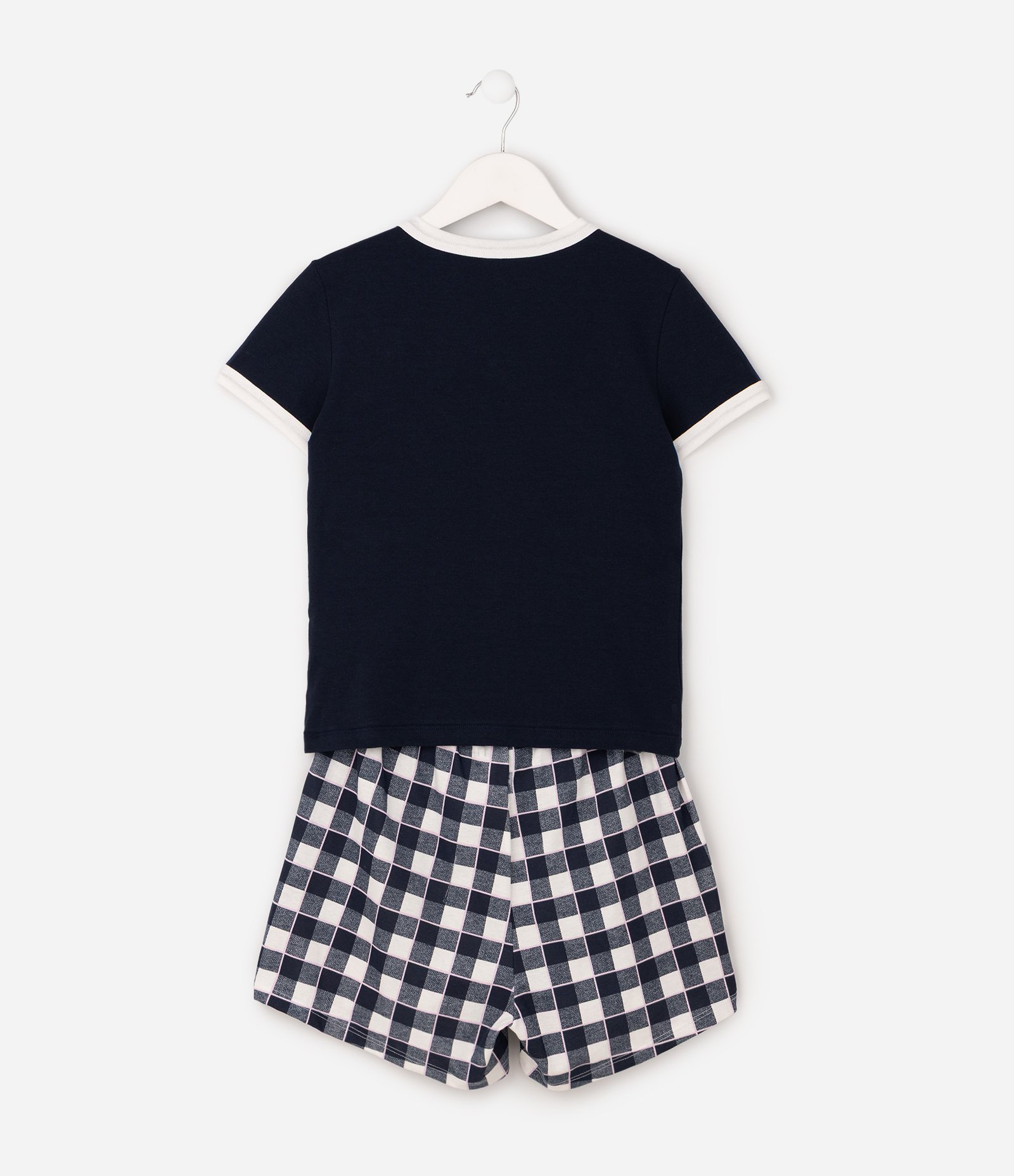 Pijama em Algodão com Estampa New York - Tam 7 a 16 Anos Azul 2