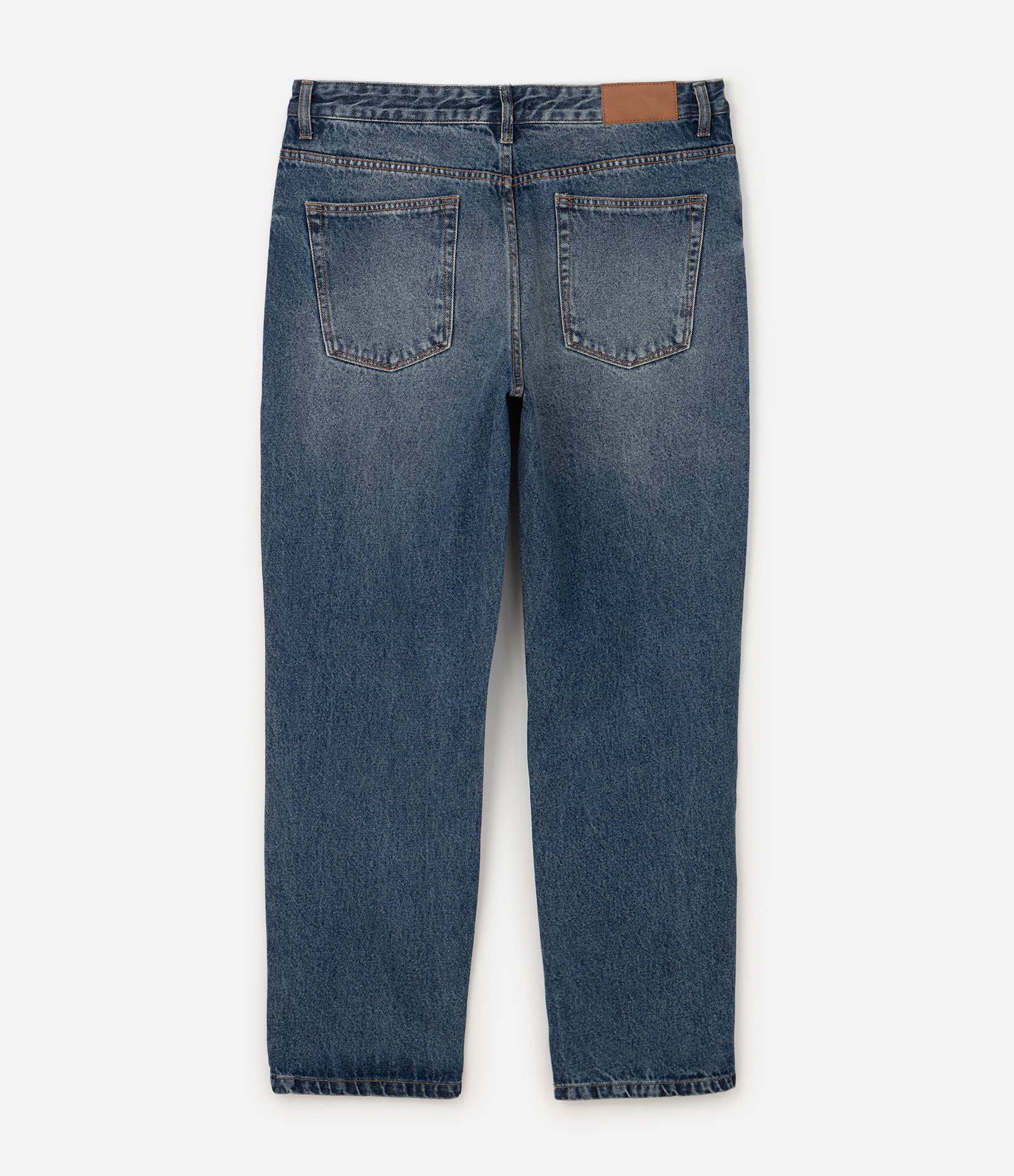 Calça Jeans Reta Vintage Azul 5