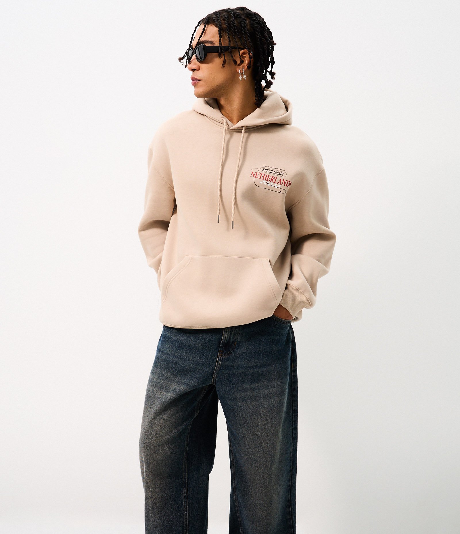 Calça Baggy Relaxed em Jeans Azul Escuro 3