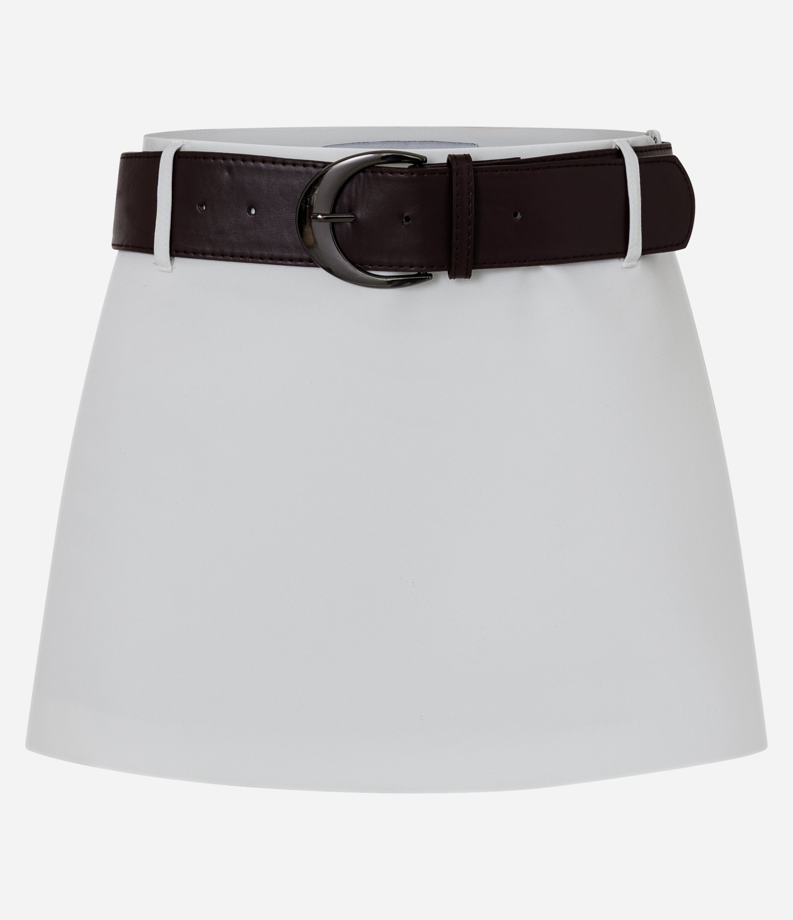 Short Saia Alfaiatado Branco 1