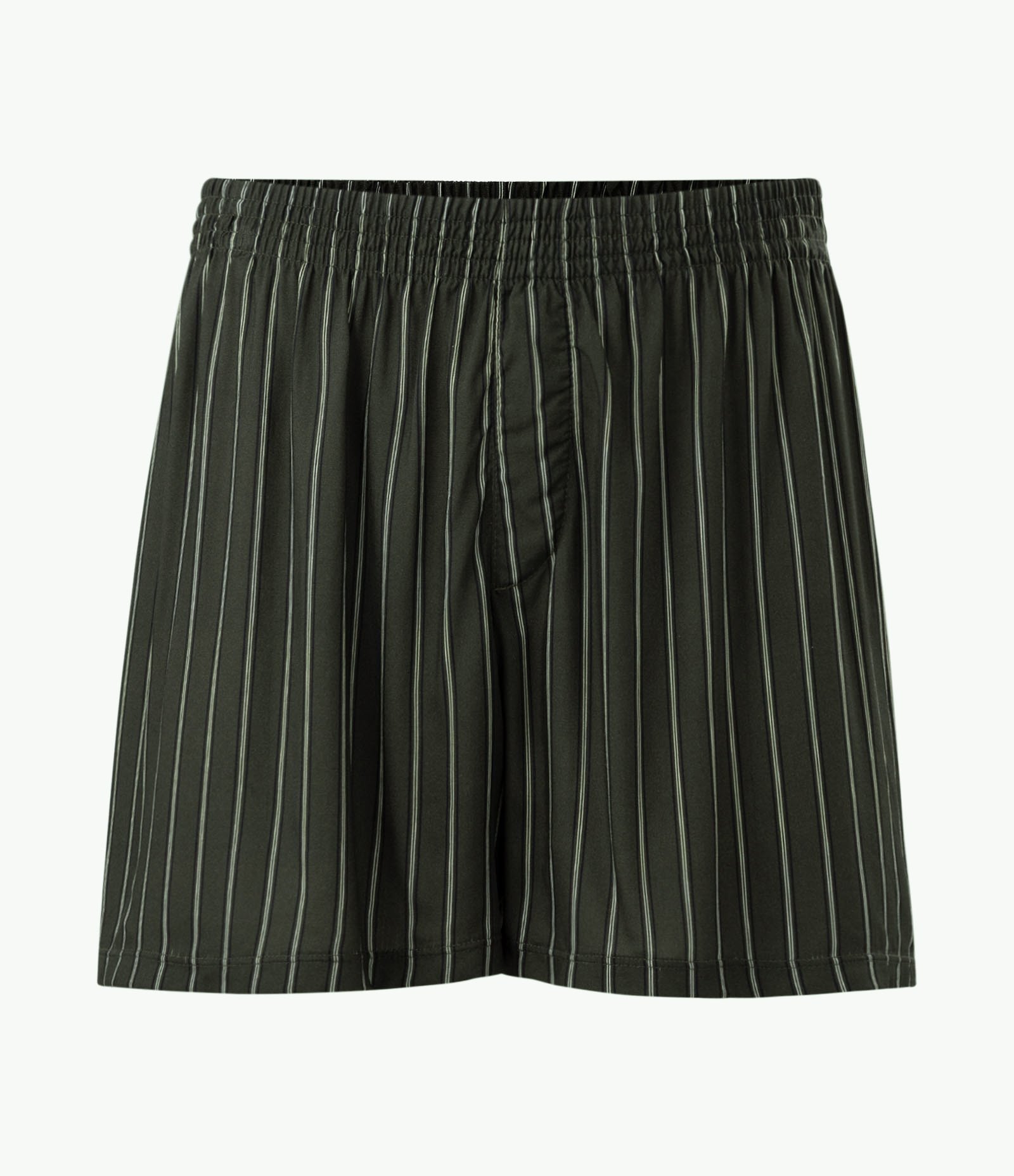 Pijama Curto em Poliviscose com Listras Verde 7