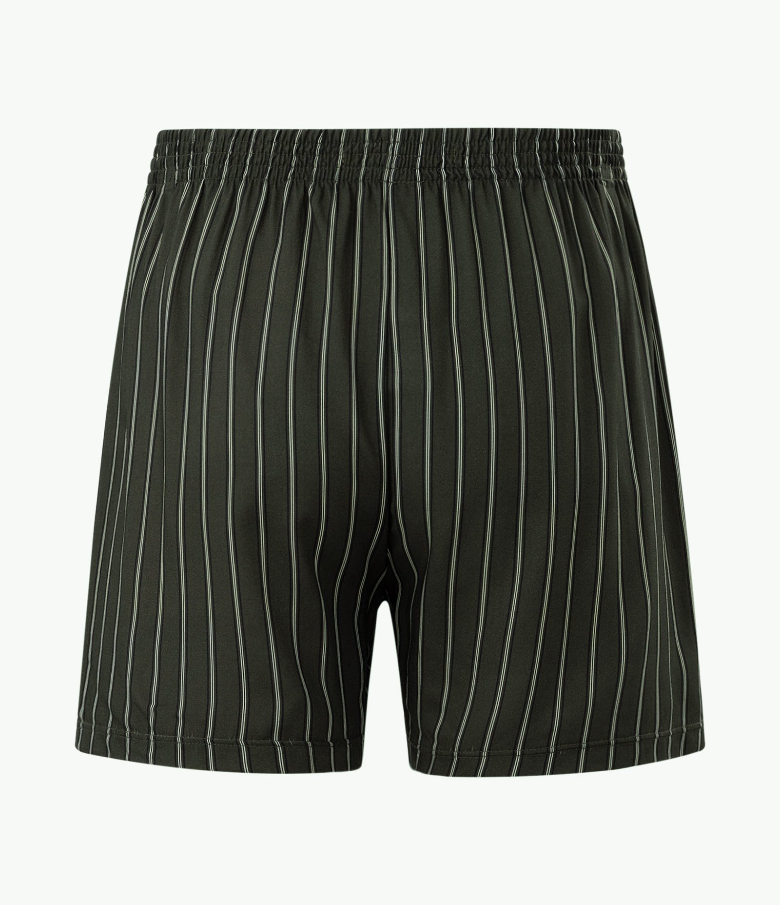 Pijama Curto em Poliviscose com Listras Verde 8