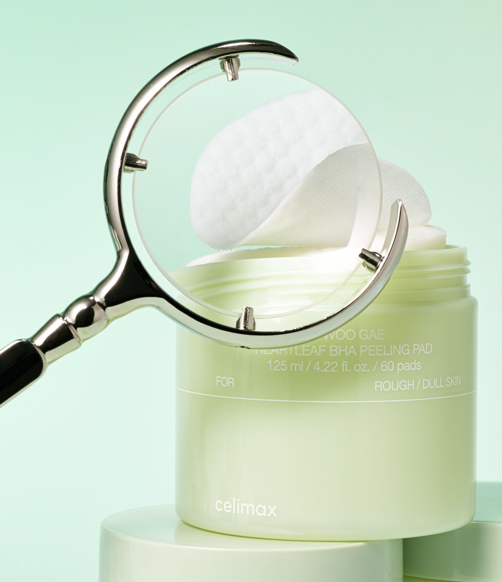 Tônico Facial Jiwoogae Peeling Pad 60uni Celimax U 2