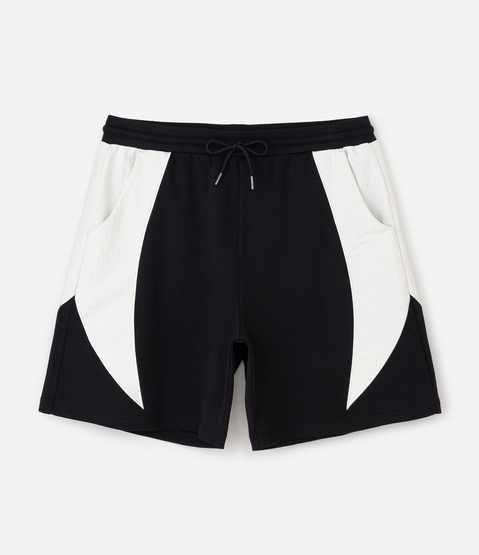 Bermuda Baggy Cropped com Recortes Preto 5