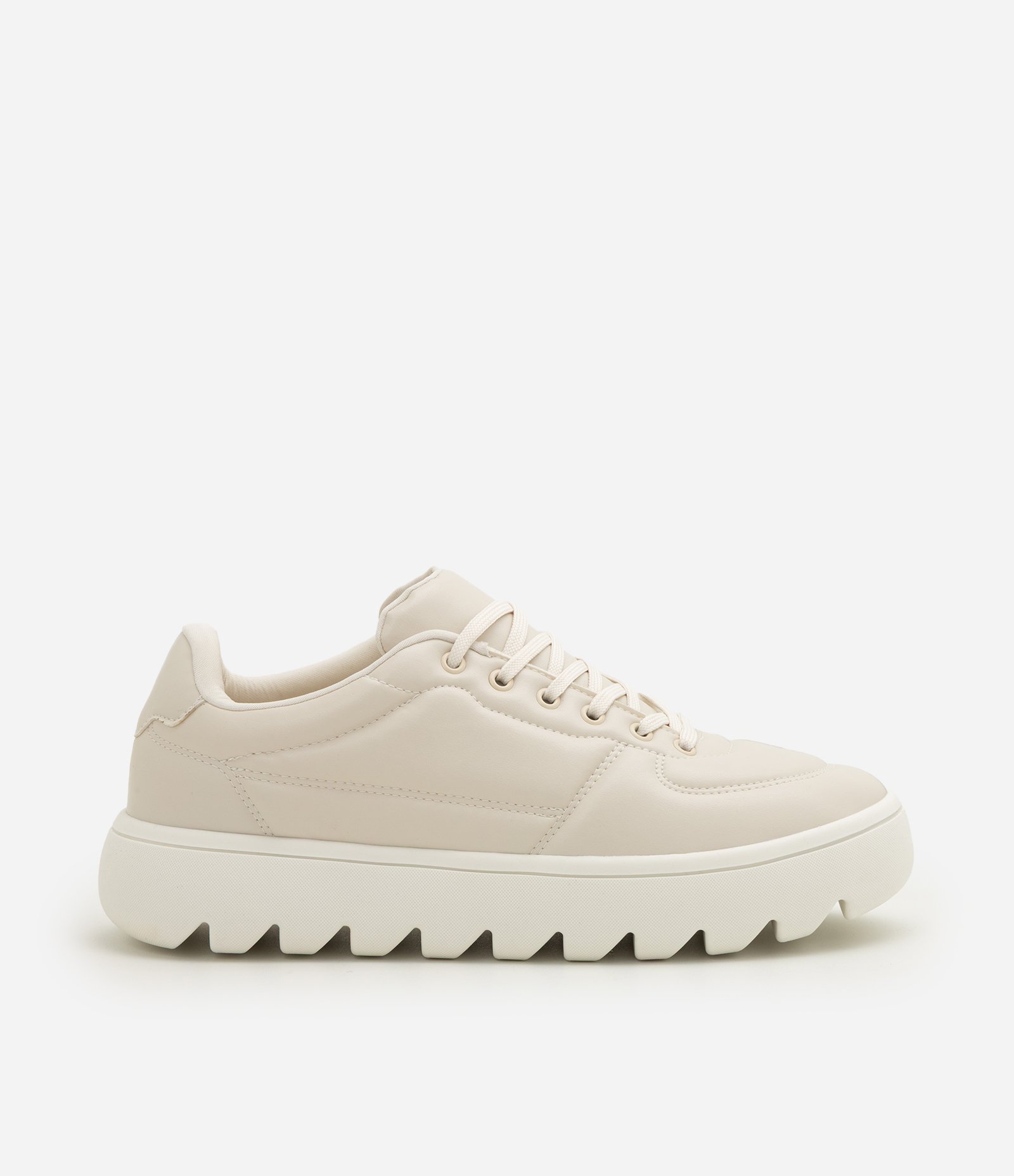 Tênis em PU Puffer com Sola Bold Tratorada Off White 1
