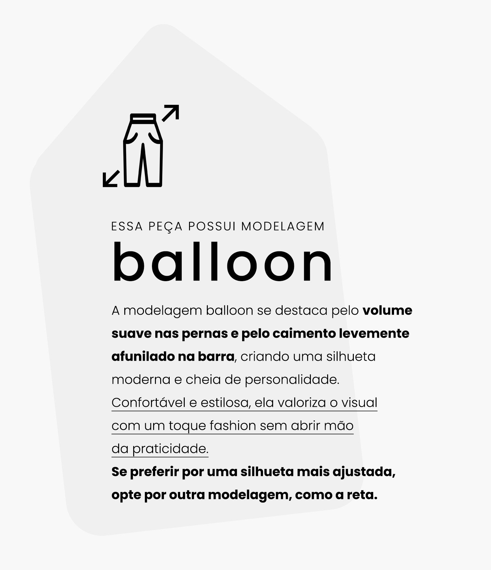 Calça Baggy Balloon em Sarja com Bolsos Off White 4