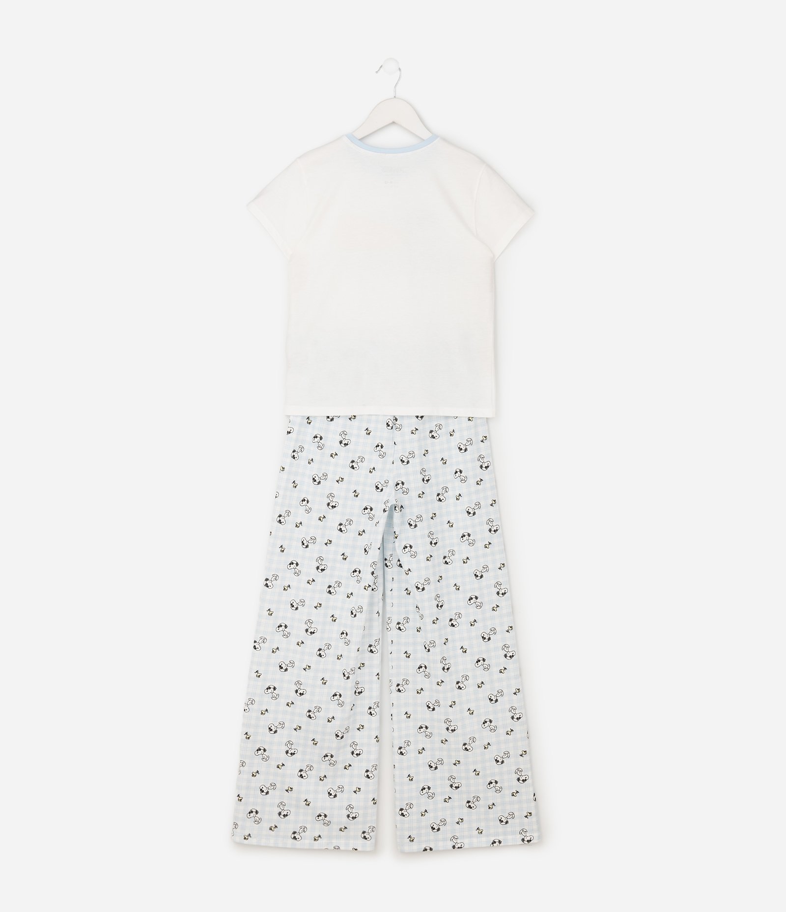 Pijama em Algodão do Snoopy - Tam 2 a 14 Anos Branco 2