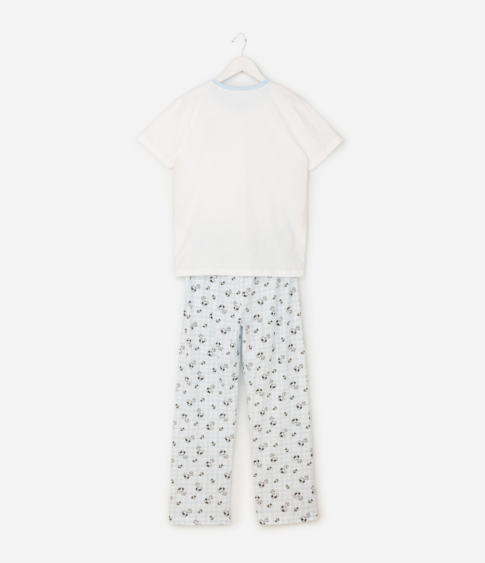 Pijama Algodão do Snoopy - Tam 2 a 14 Anos Branco 2