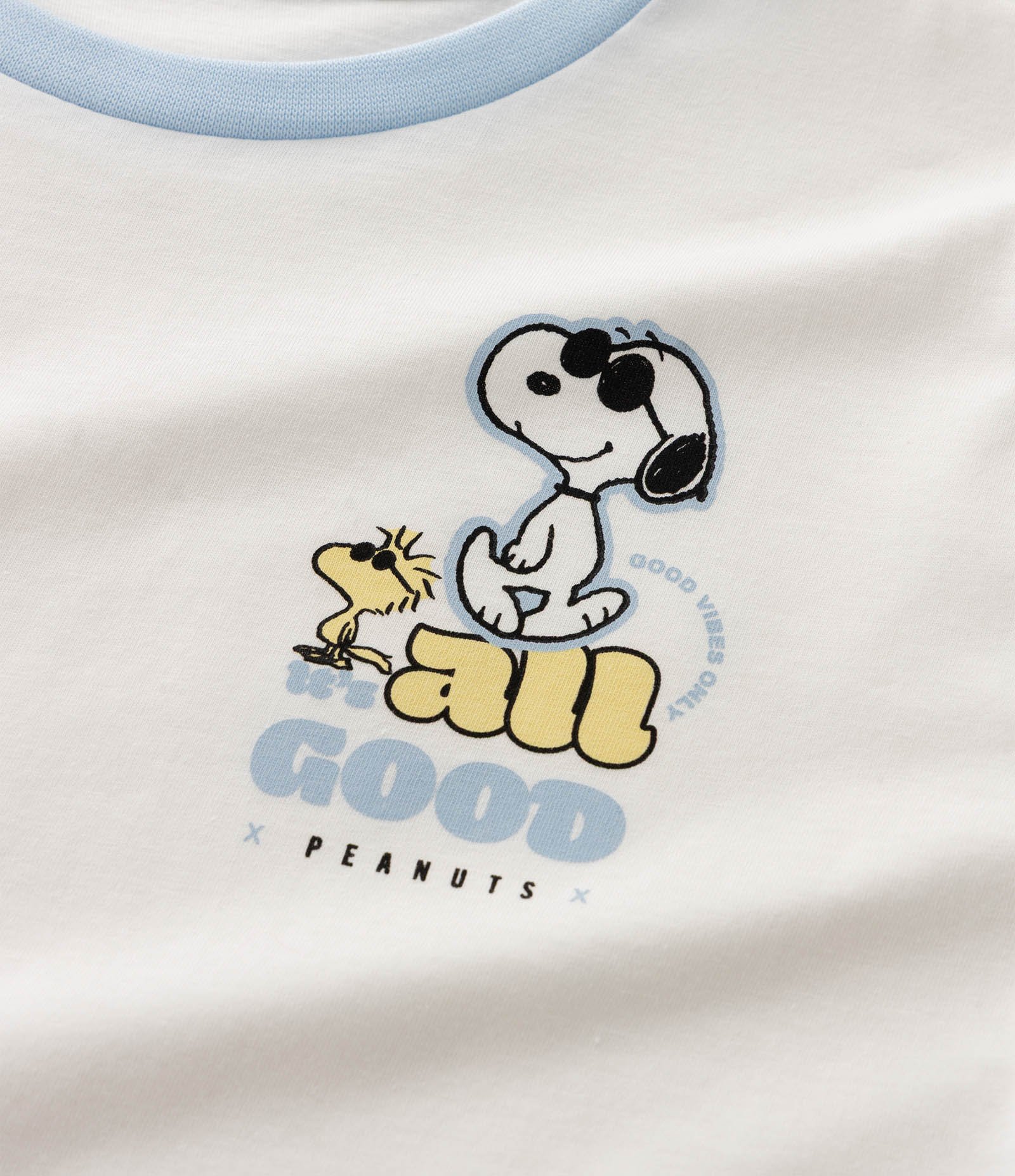 Pijama Algodão do Snoopy - Tam 2 a 14 Anos Branco 4