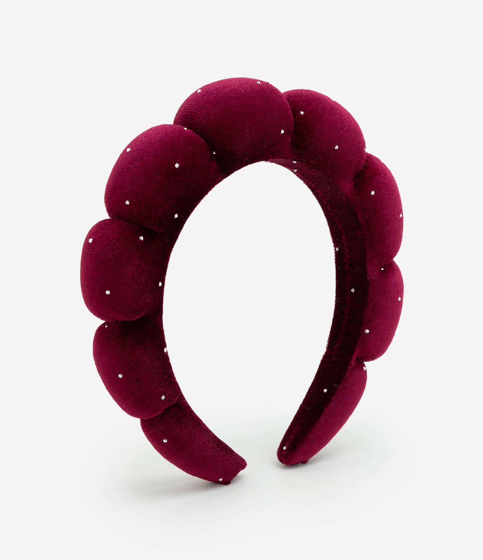 Tiara Puff com Pérolas Cherry Alchemia U 3