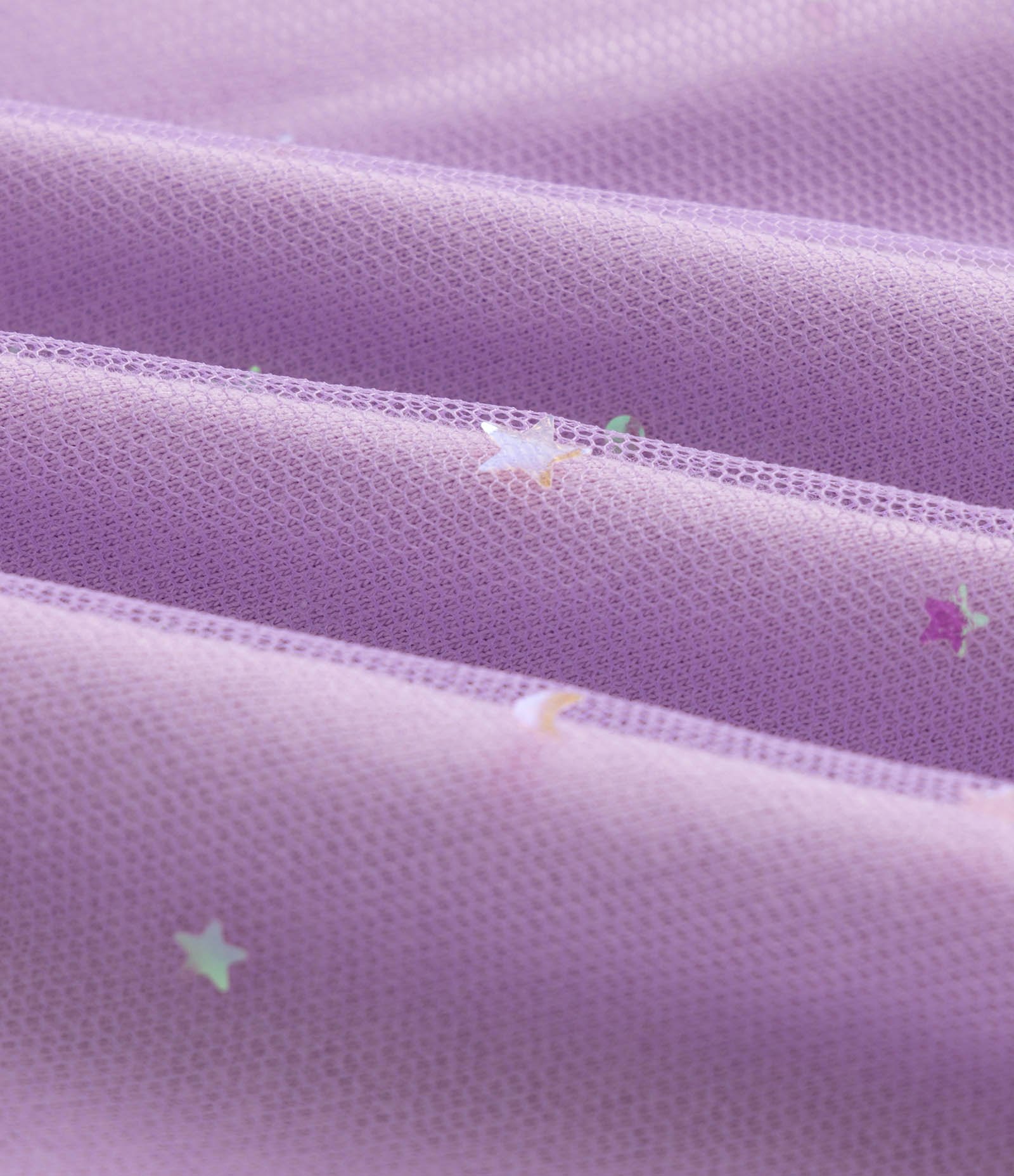 Camisola Infantil Em Algodão Fantasia Bluey -Tam 33 a 8 Anos Roxo 3