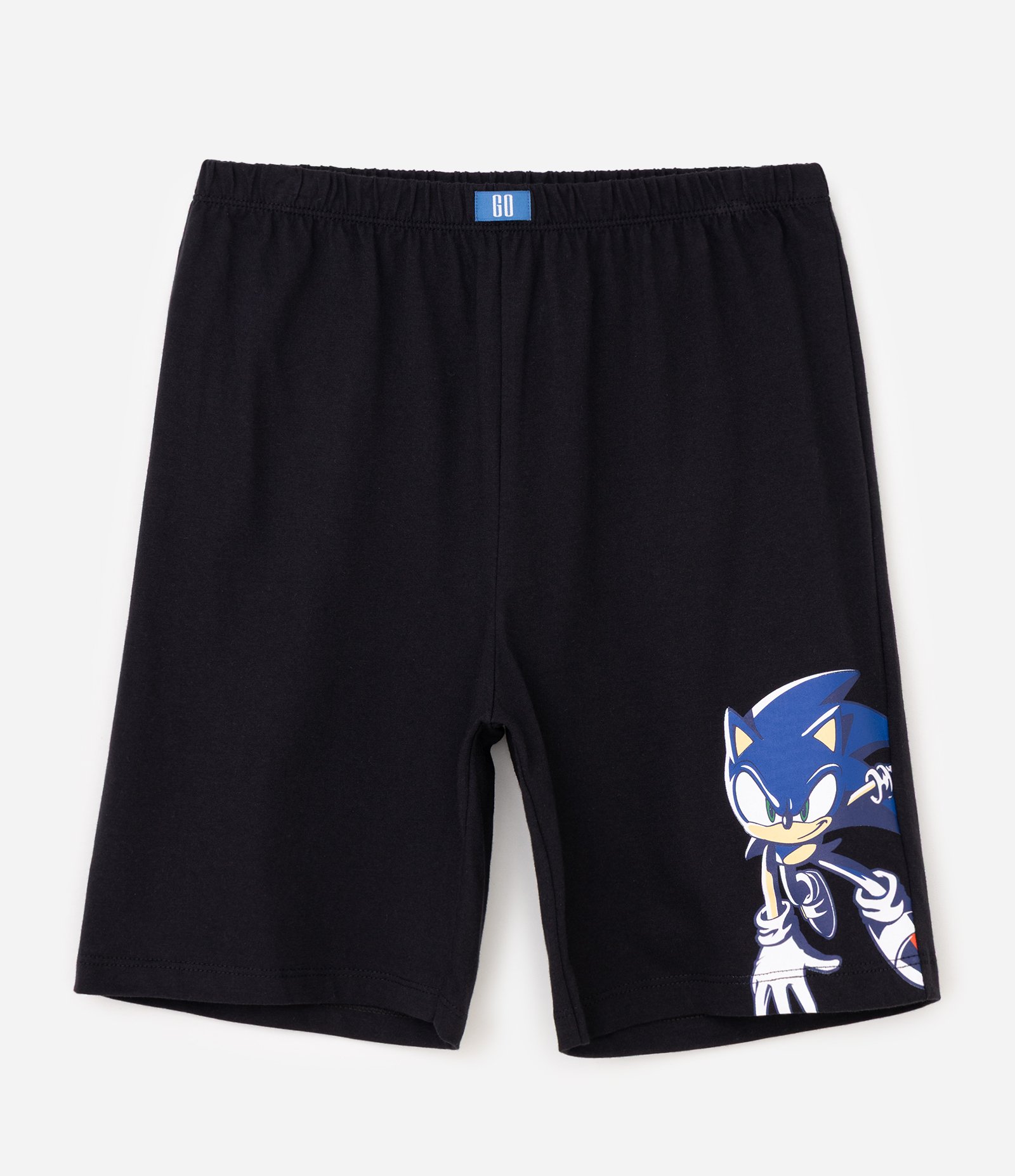 Pijama Infantil Em Algodão Sonic Estampa Personagem Tam 5 a 14 Anos Azul 3
