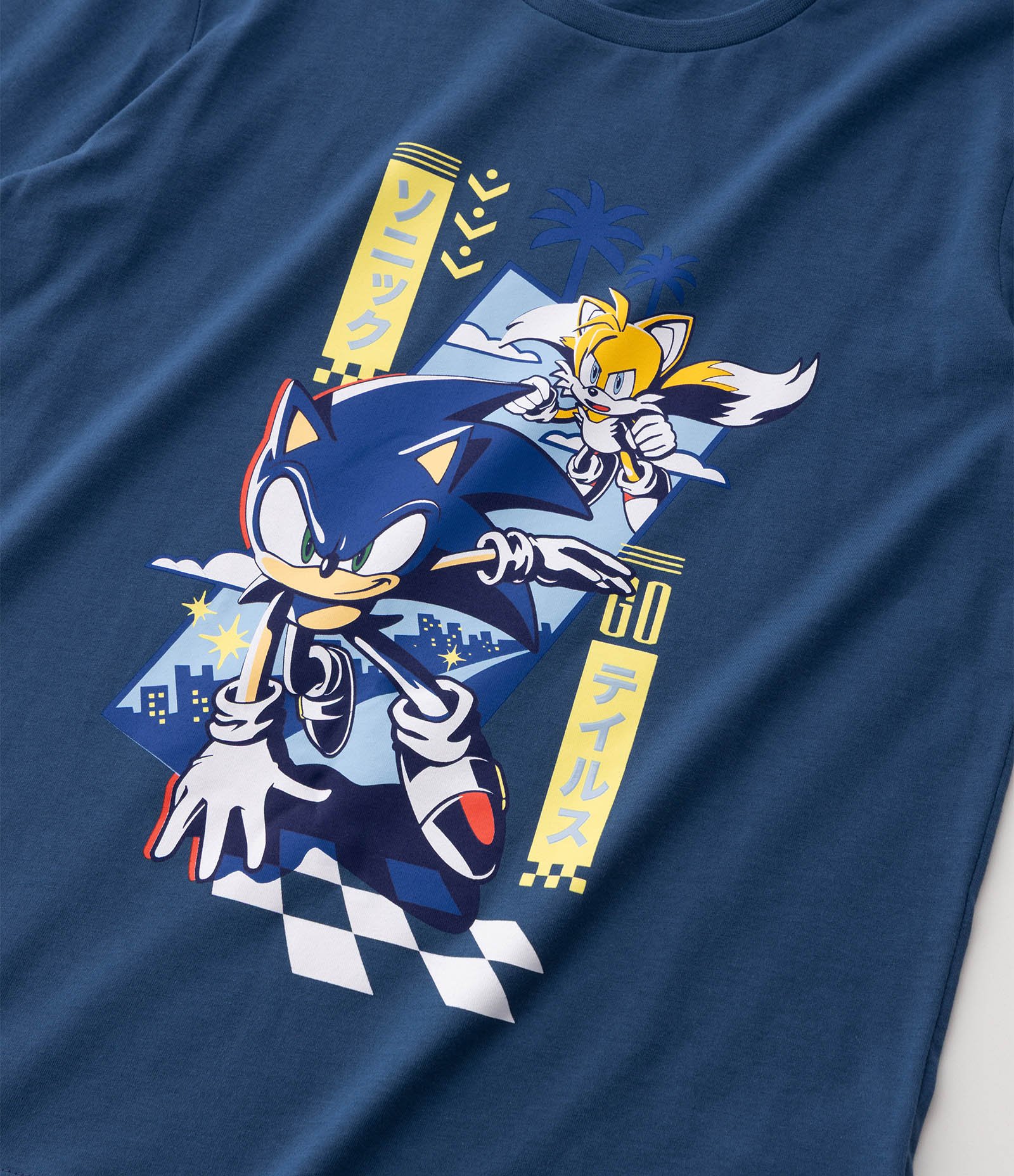 Pijama Infantil Em Algodão Sonic Estampa Personagem Tam 5 a 14 Anos Azul 4