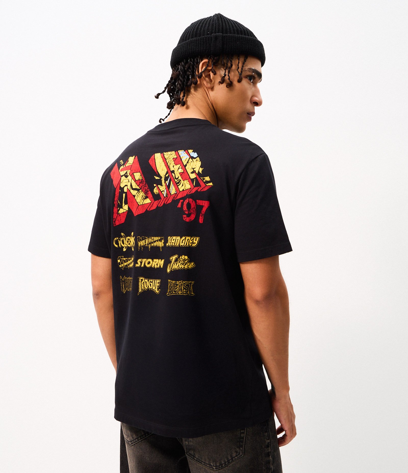 Camiseta Comfort em Algodão com Estampa X Men 97 Preto 3