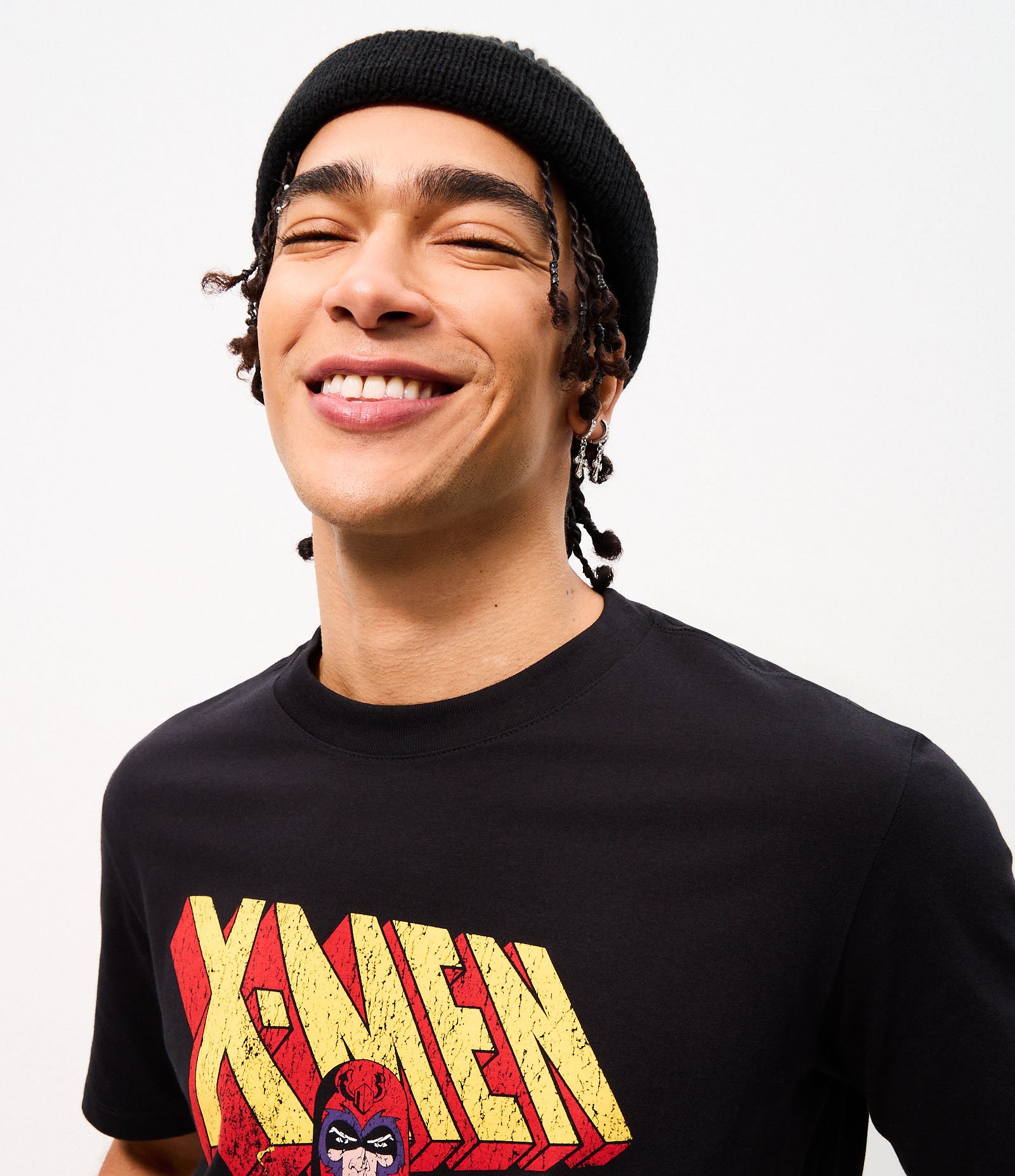 Camiseta Comfort em Algodão com Estampa X Men 97 Preto 4
