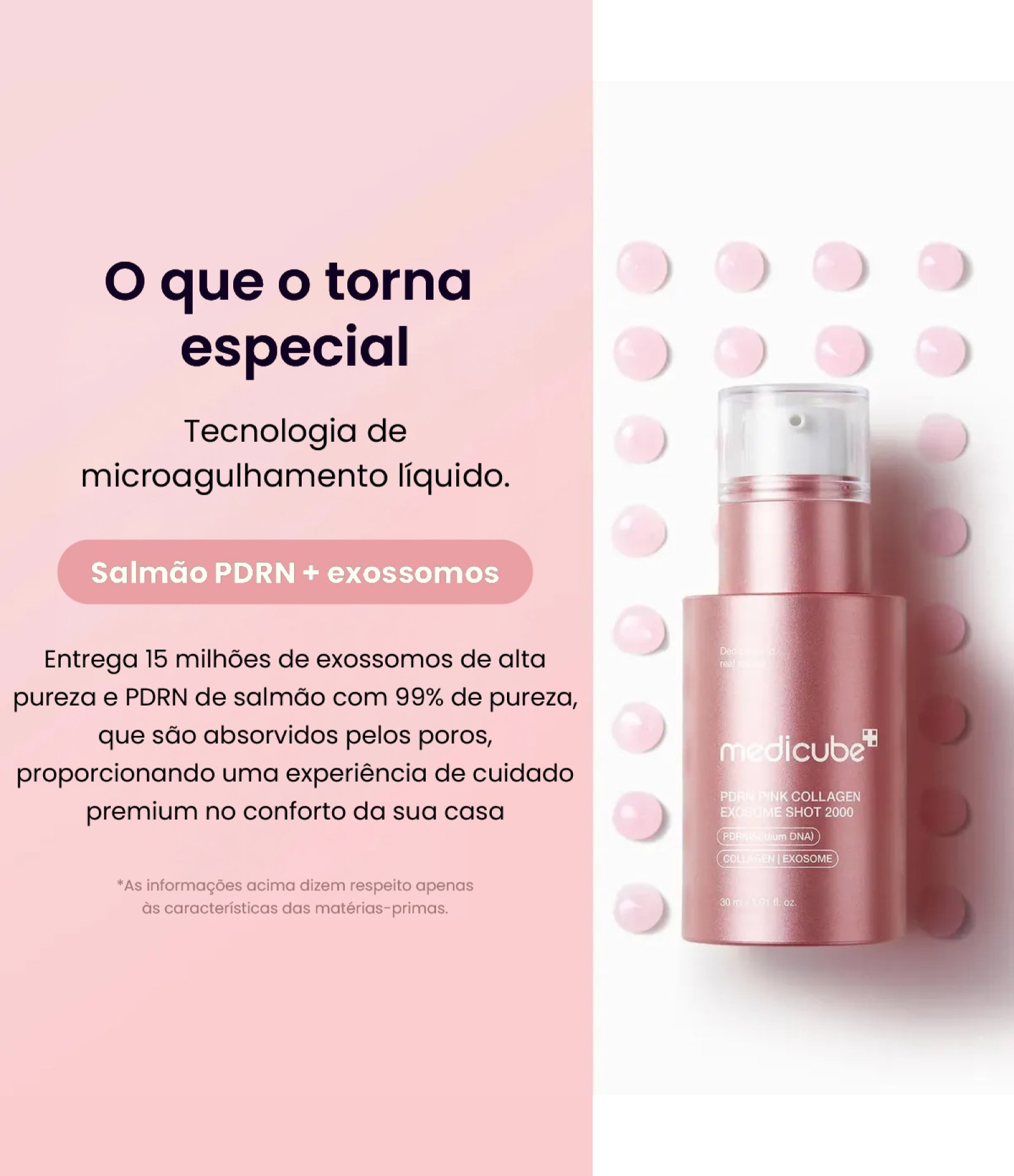 Sérum Facial PDRN Pink Exosome Shot 2000 Medicube 30ml 5