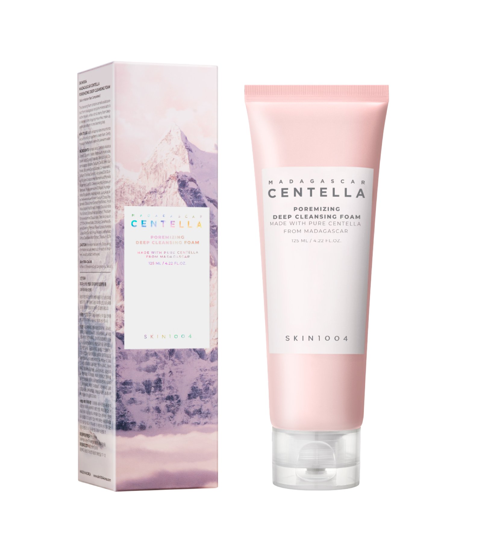 Espuma de Limpeza Facial Poremizing Deep Cleansing Foam SKIN1004 125ML 1