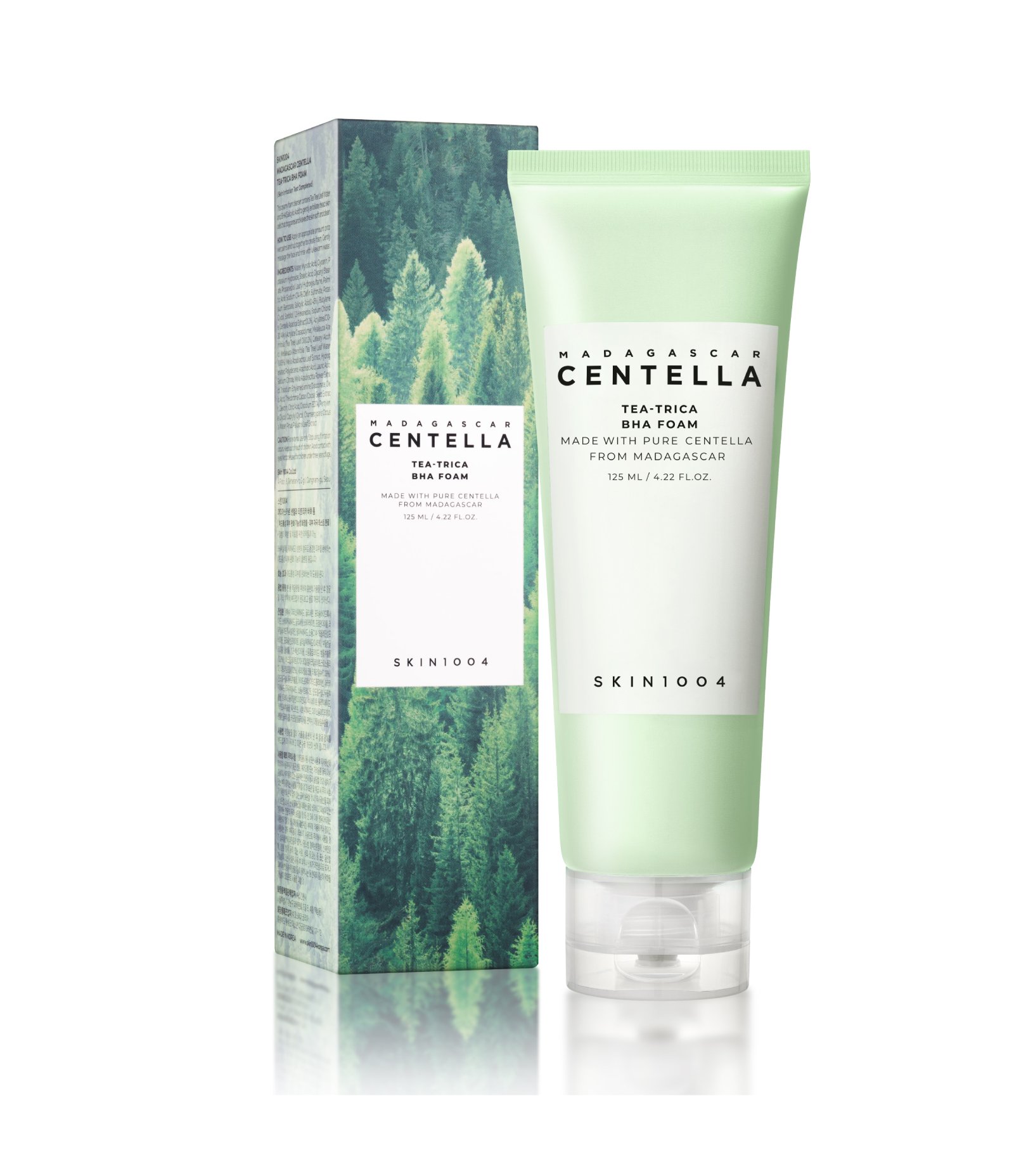 Espuma de Limpeza Facial Tea-Trica BHA Foam SKIN1004 125ML 1