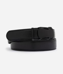 Cinto PU com Fivela de Engate Rápido