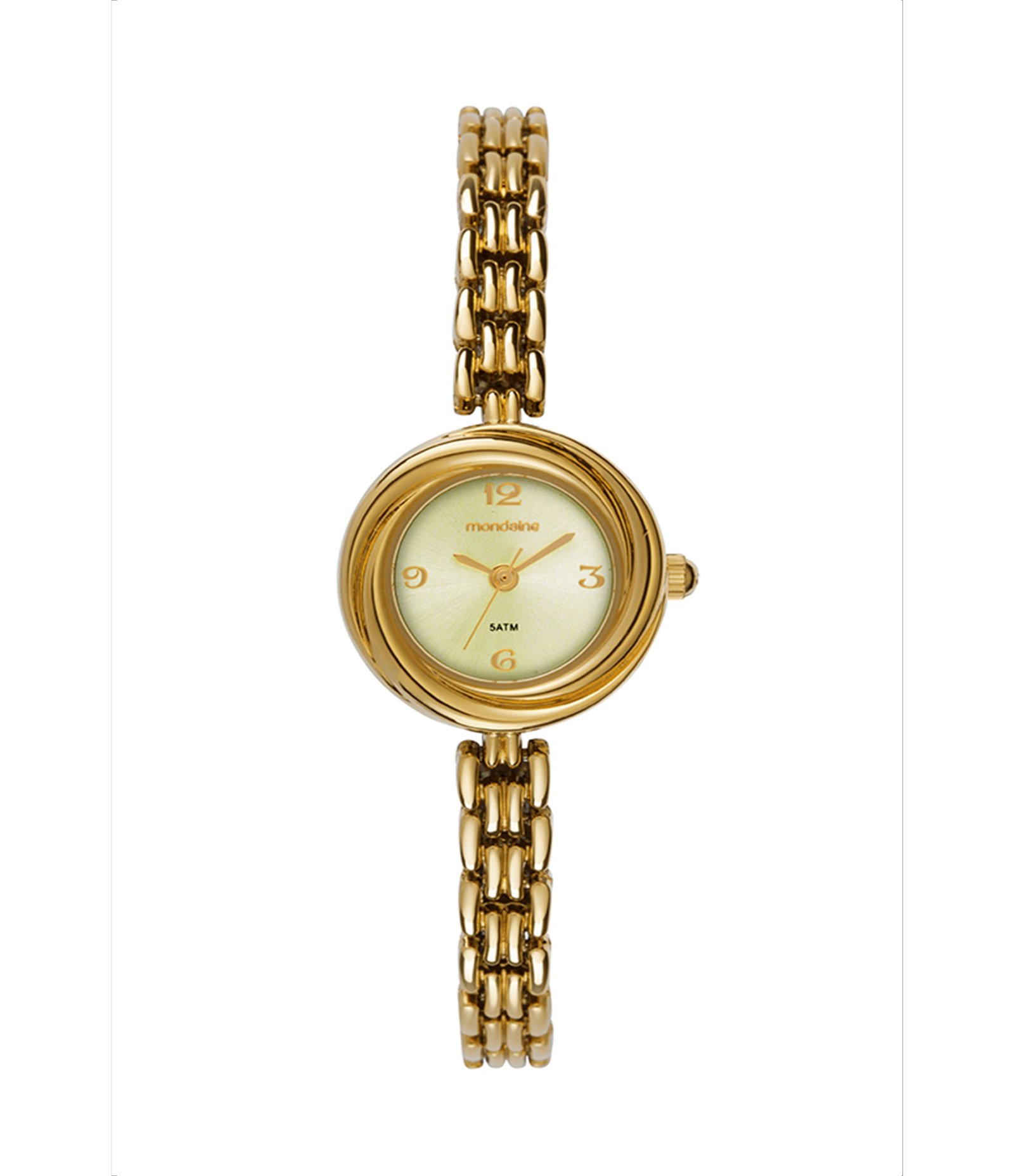 Relógio Analógico Mondaine em Metal 99857LPMVDM1 Dourado 1