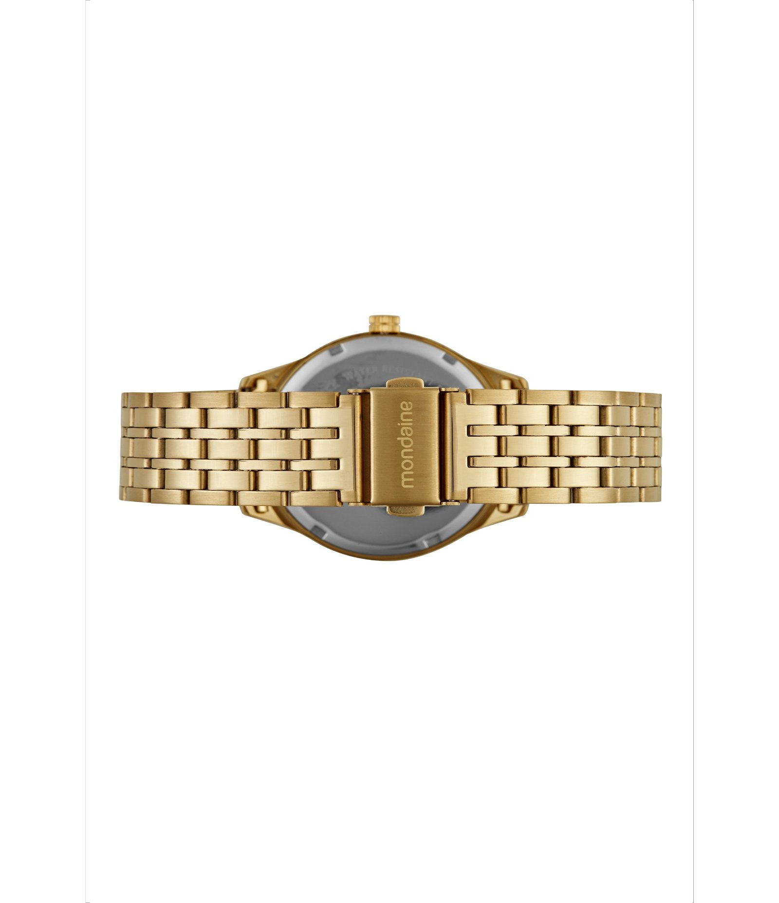 Relógio Analógico Mondaine em Aço 32864LPMKDE1K1 Dourado 5