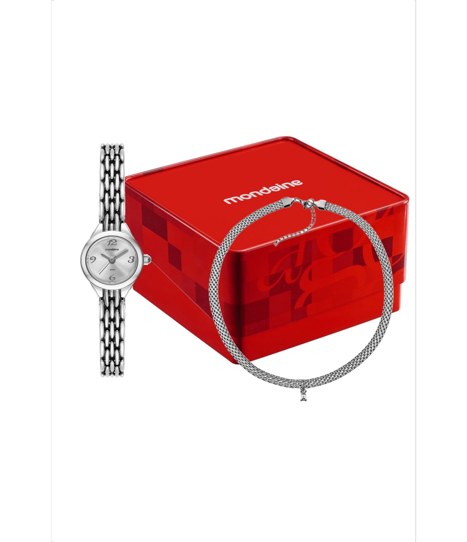 Relógio Analógico Mondaine em Metal 99782L0MVNM2K1 Prata 5