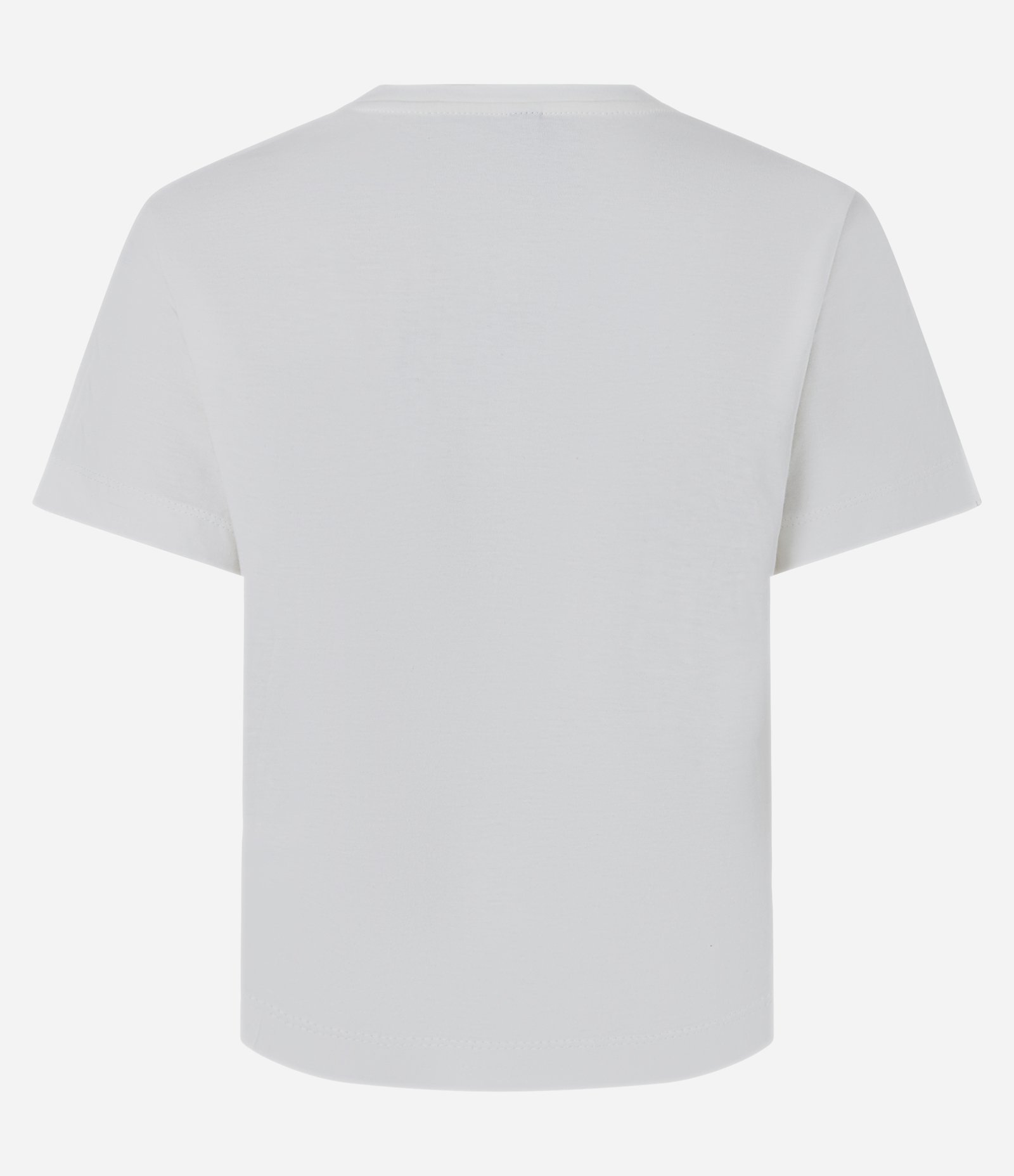 Camiseta em Algodão com Bordado Floral em Relevo Branco 7