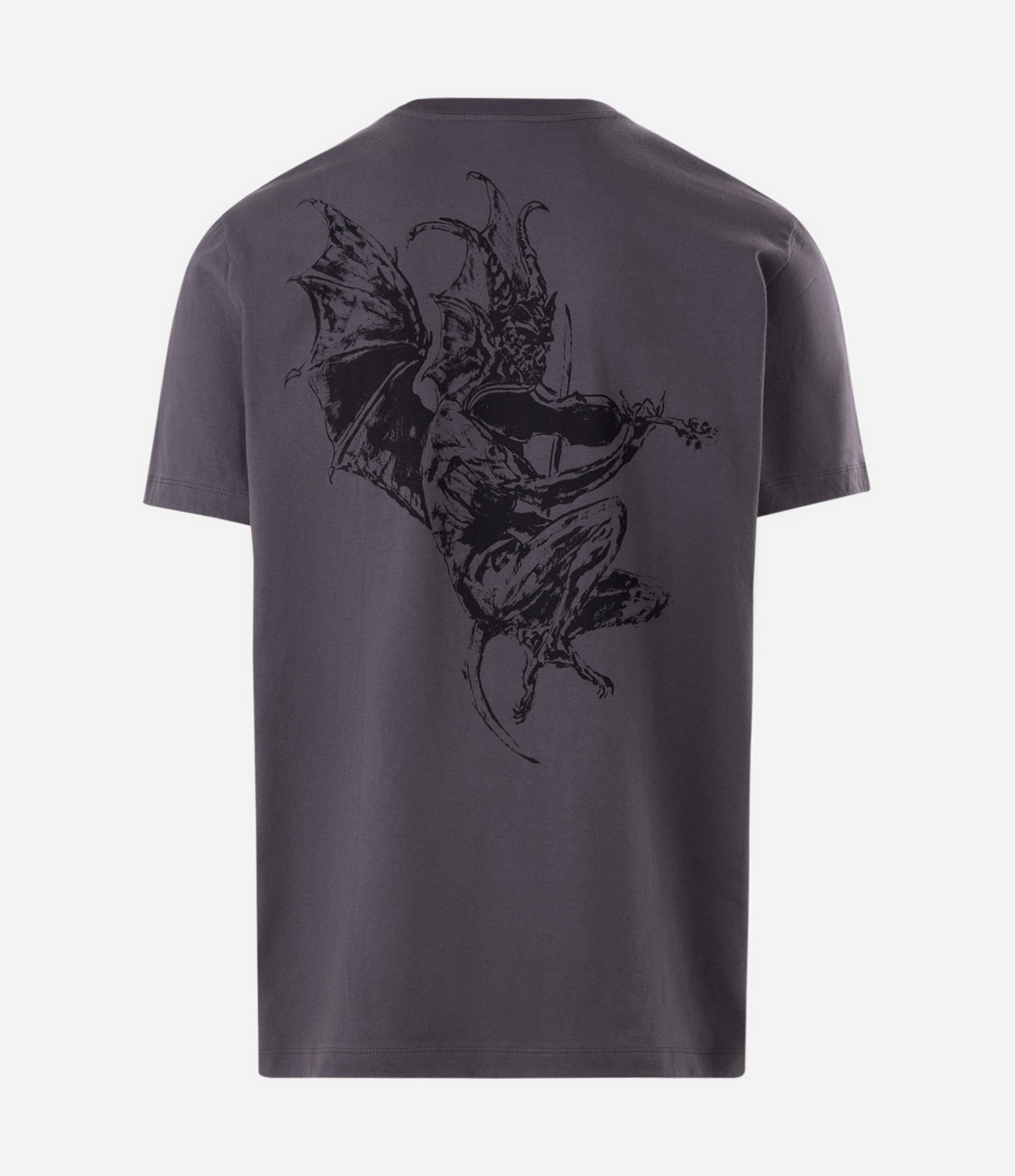 Camiseta Comfort em Algodão com Estampa Avenged Sevenfold Cinza 3