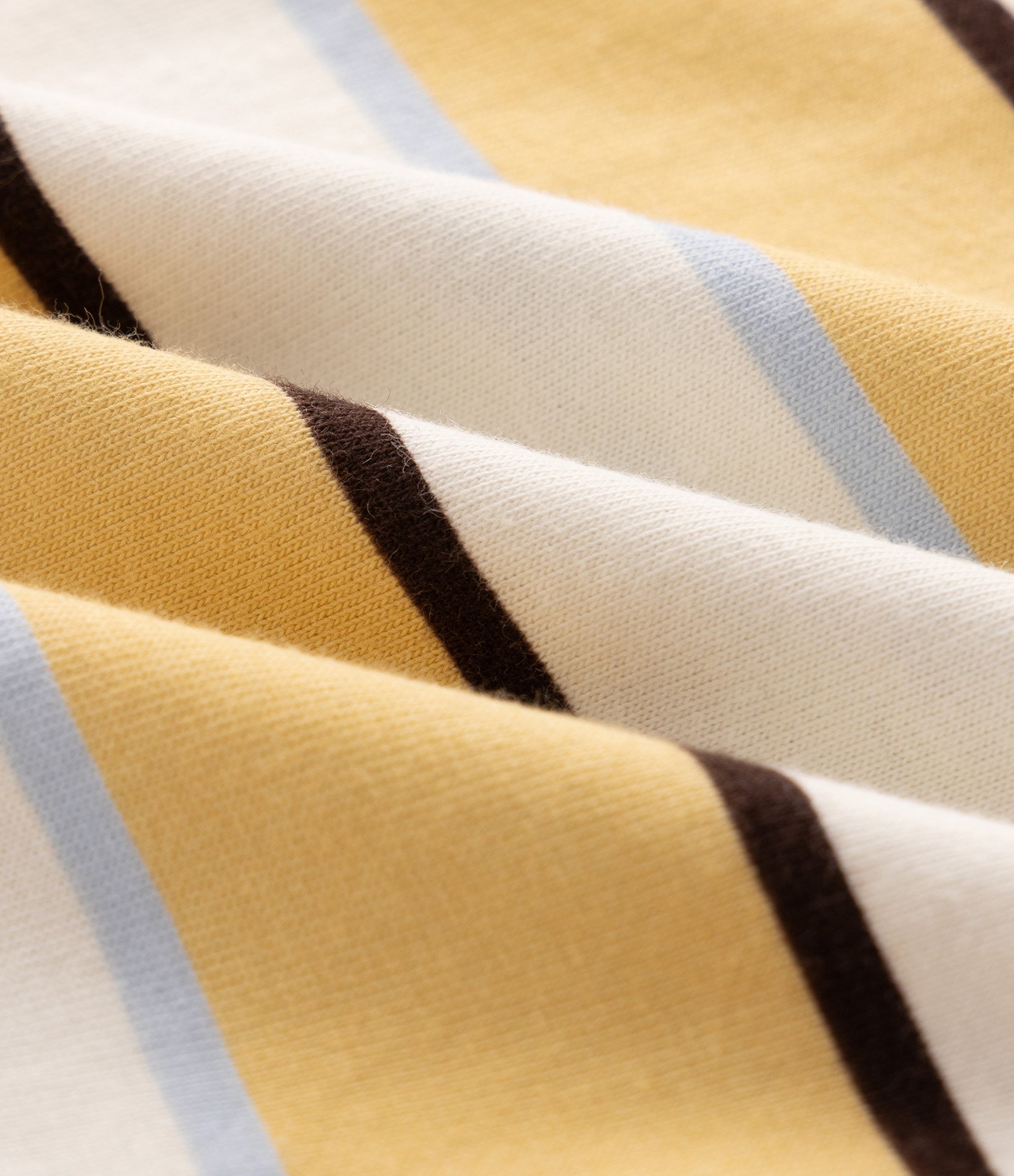 Camiseta Polo Infantil em Algodão Listrada - Tam 1 a 6 Anos Amarelo 4