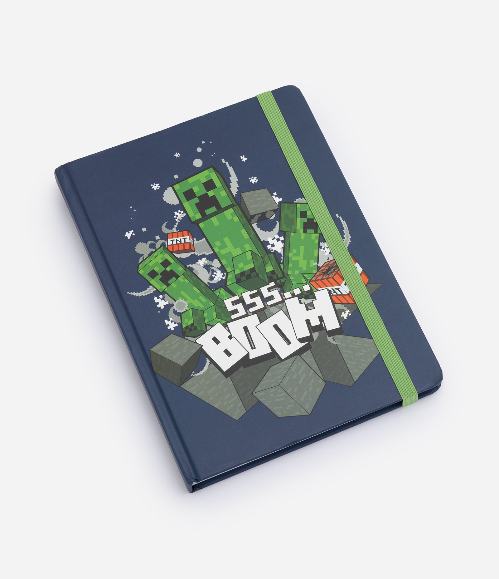 Caderno com Estampa Temática Minecraft Azul 1