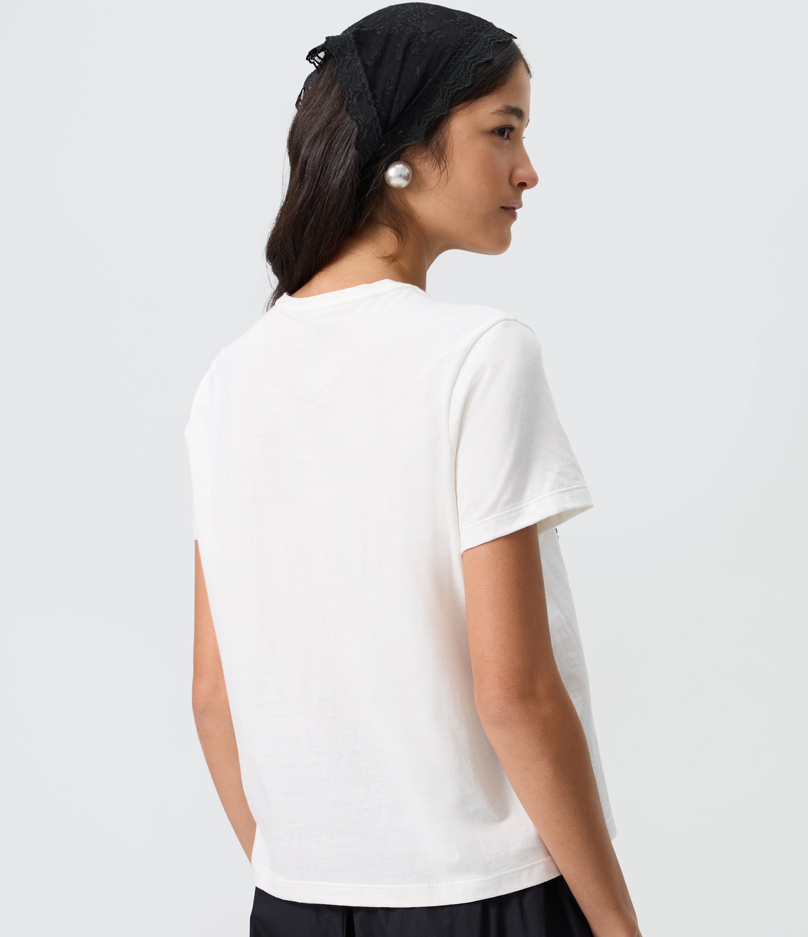 Camiseta Floral Floretin Estampa Frontal Branco 4