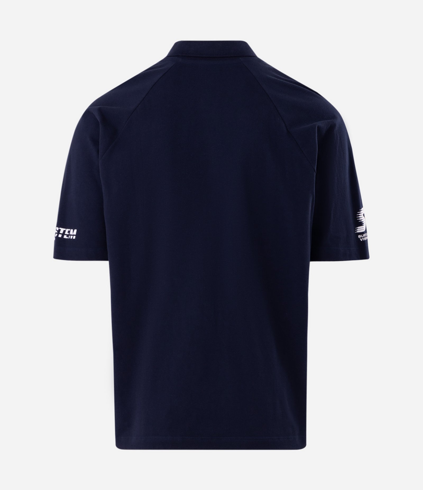 Camiseta Polo Boxy em Algodão Esportiva Azul 6
