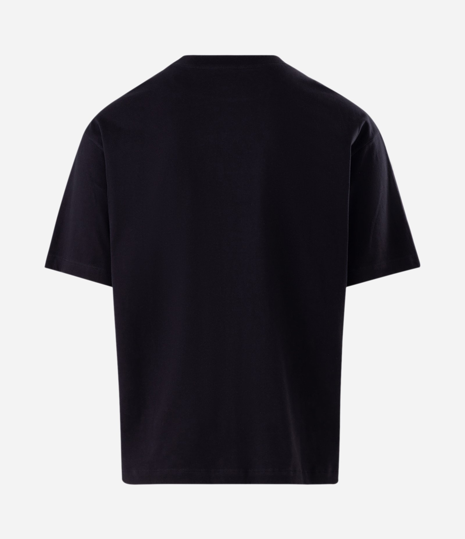 Camiseta Boxy em Algodão com Estampa Chaos e Estrelas Preto 6