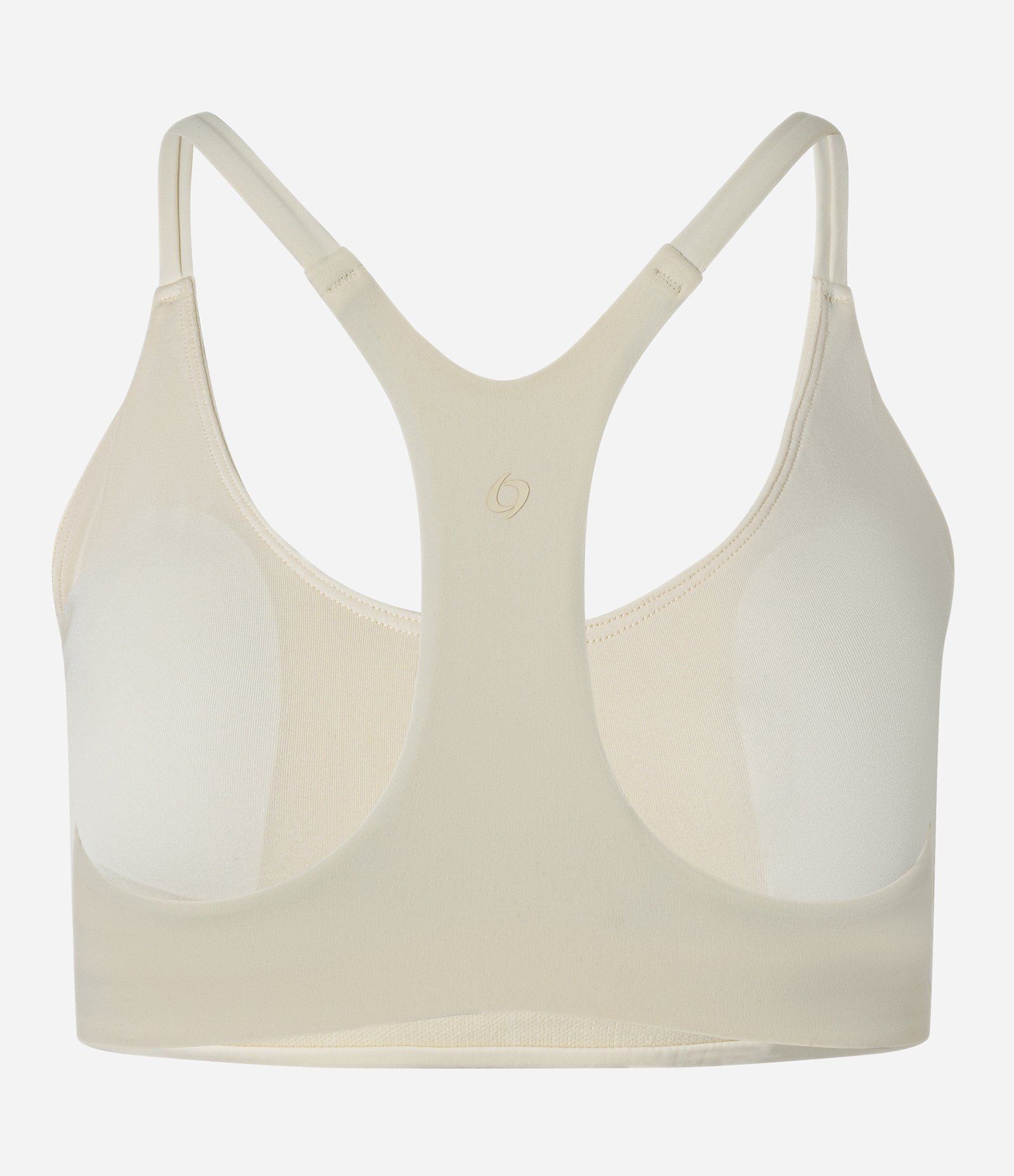 Top Esportivo em Microfibra com Bojo Creme 2