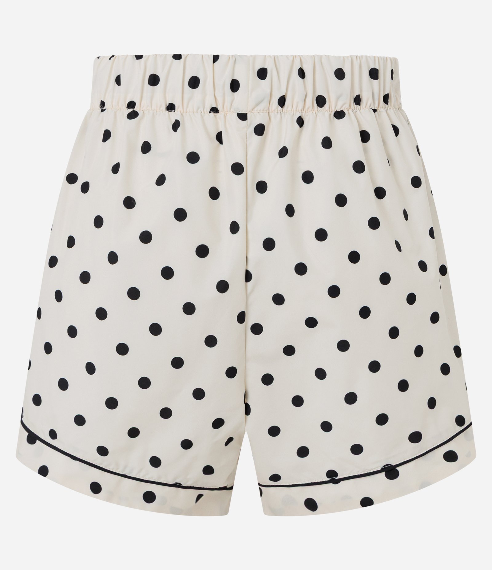 Bermuda Runner Esportiva com Estampa Poá Off White 6