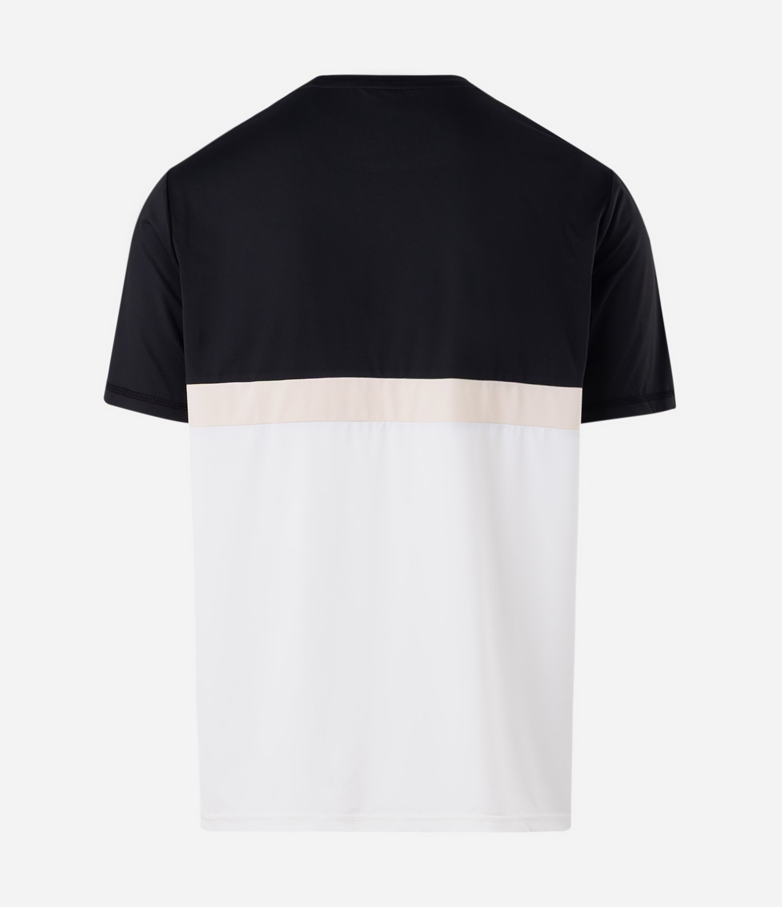 Camiseta Dry Esportiva com Cores Blocadas Preto 6