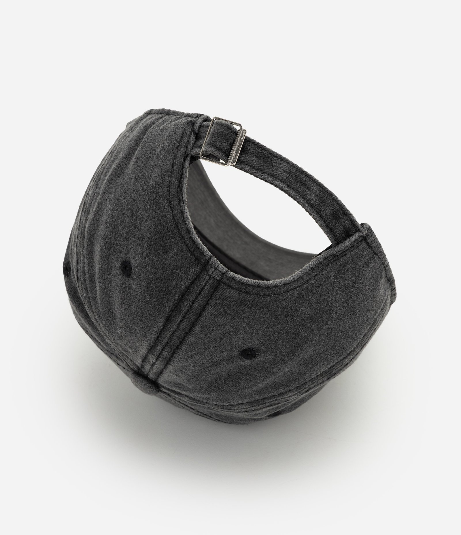 Boné em Algodão Estonado Preto 5