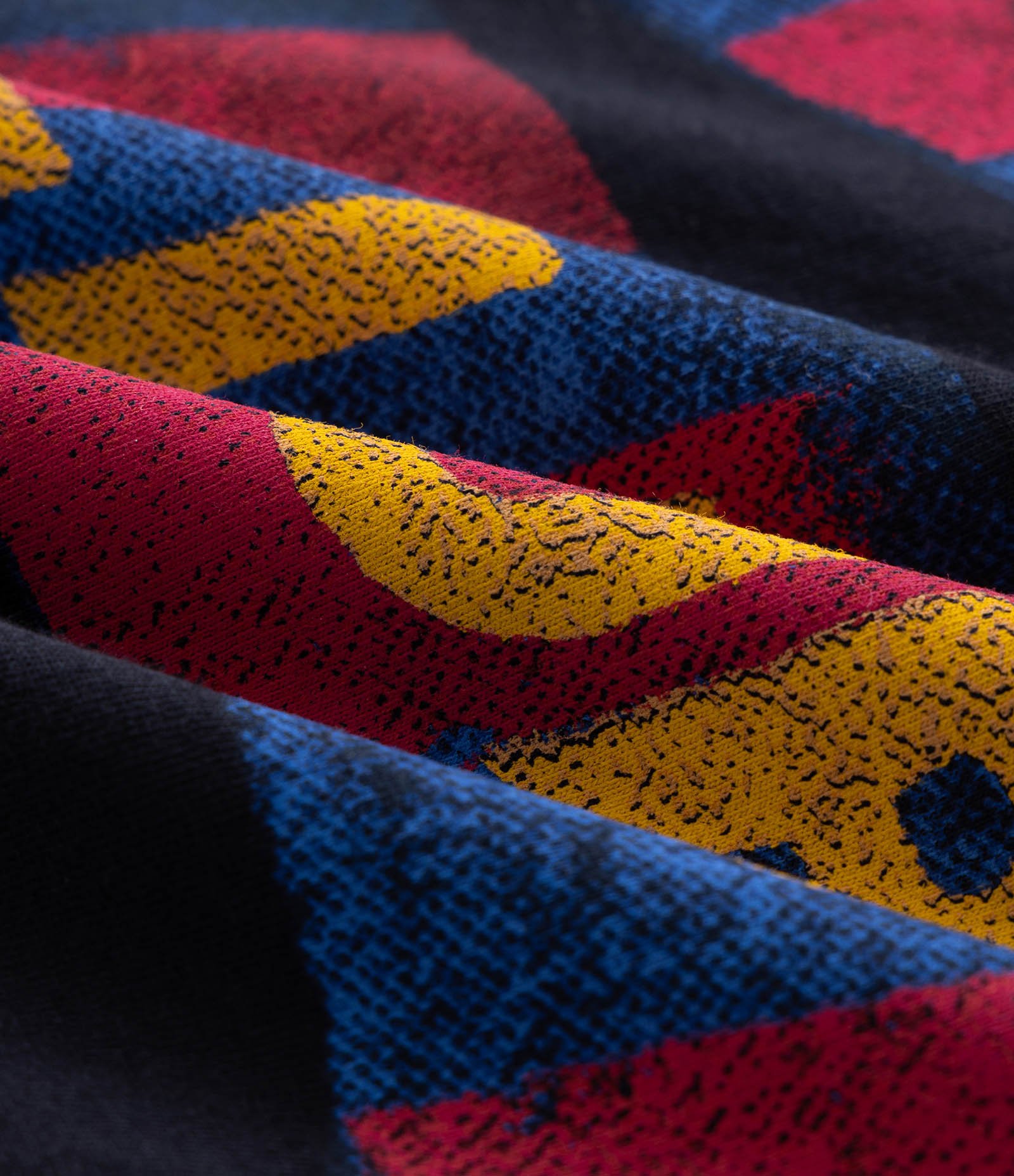 Camiseta Boxy em Algodão FC Barcelona Lettering Preto 7